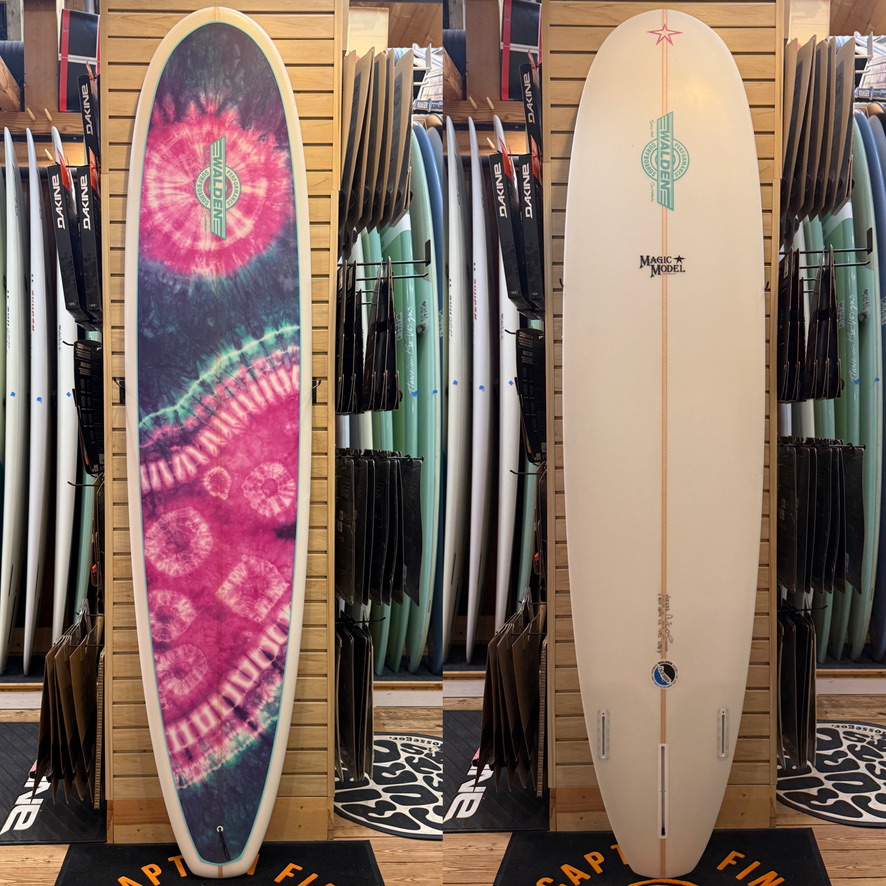 8'0 Magic Model (tie-dye)  surfboard top photo