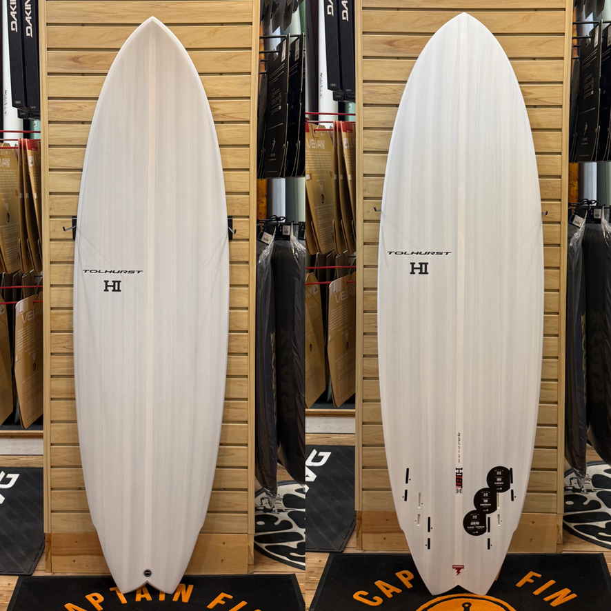 6'2 TB-HIBT  surfboard top photo