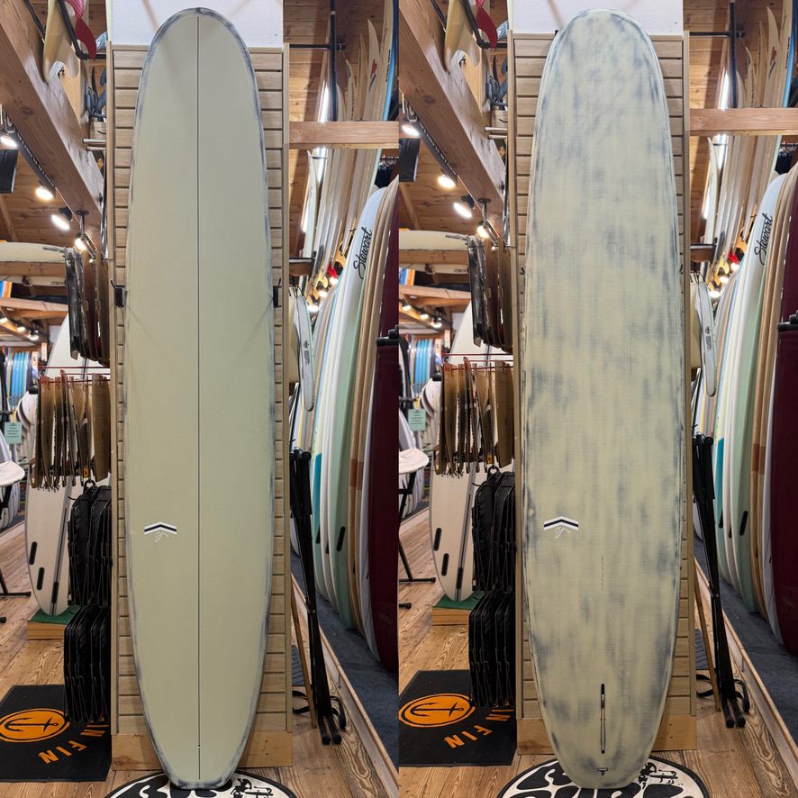 9'6 Slasher Low Pro surfboard top photo