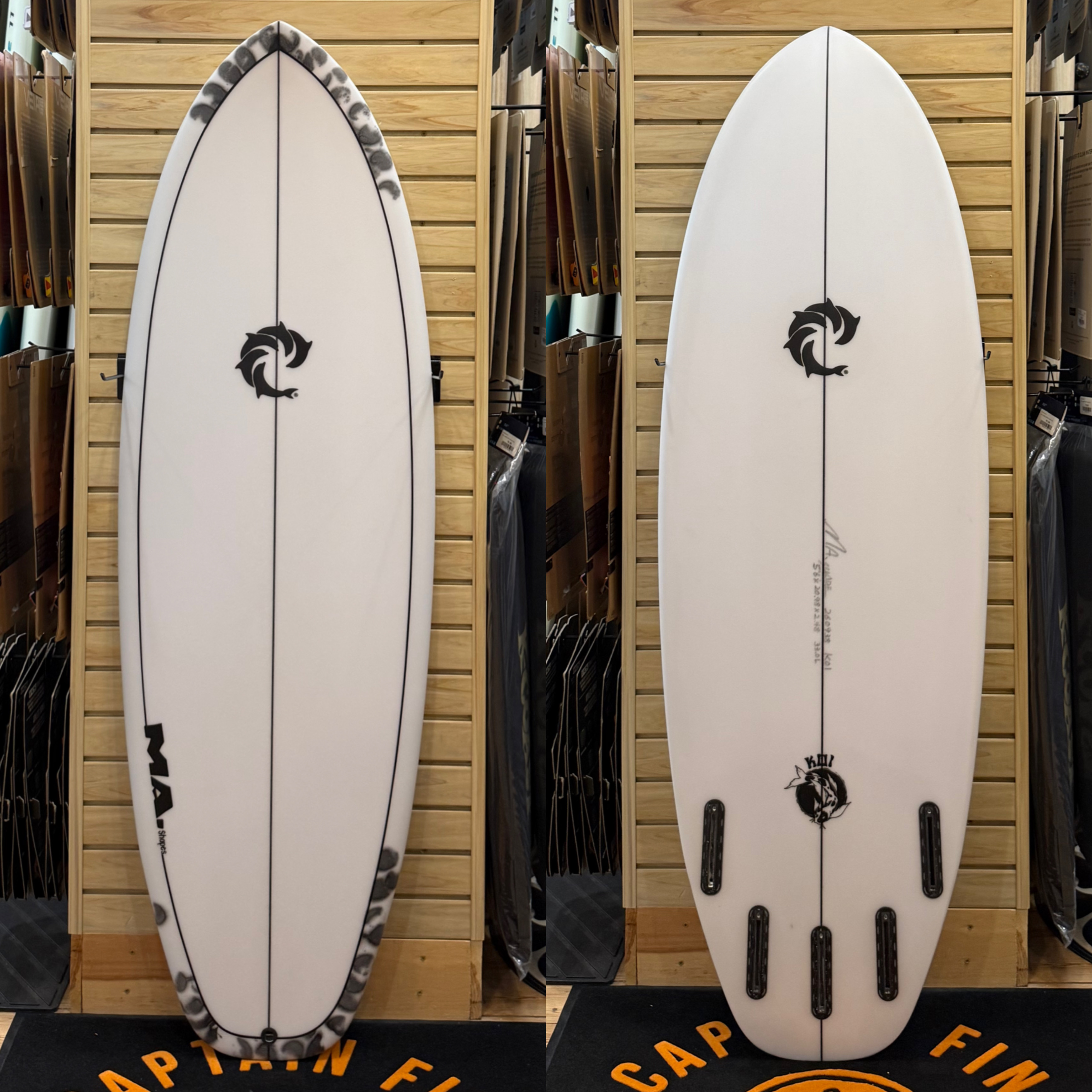 5'6 Makoi  surfboard top photo