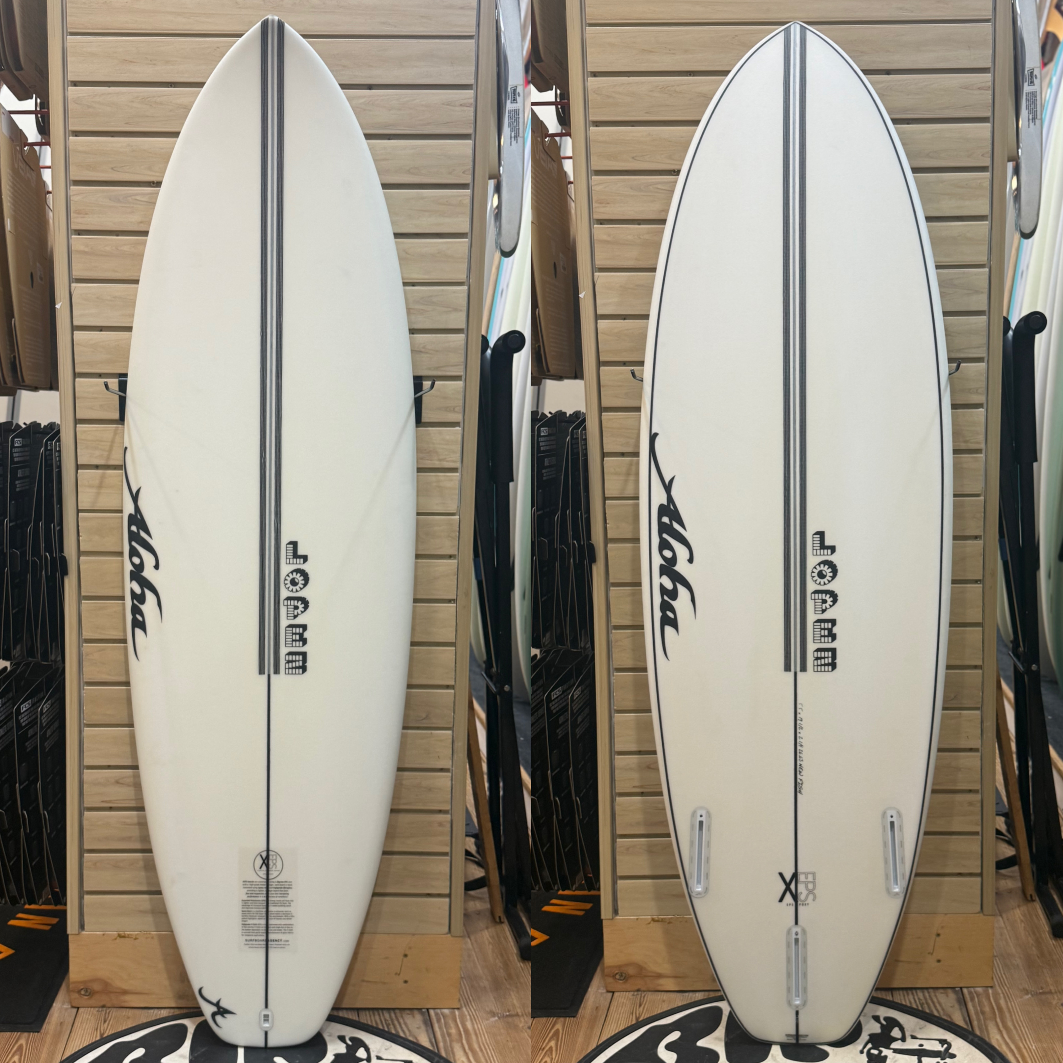 5'4 Lopez  surfboard top photo