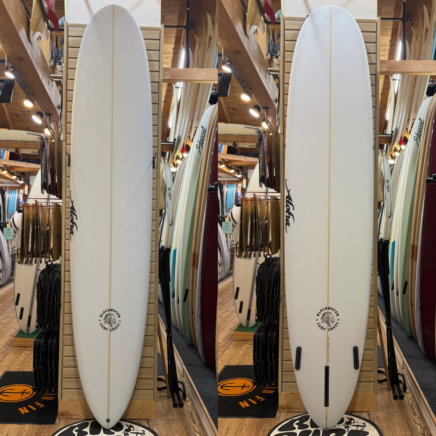 9'6 Fun Division Long Clear  surfboard top photo