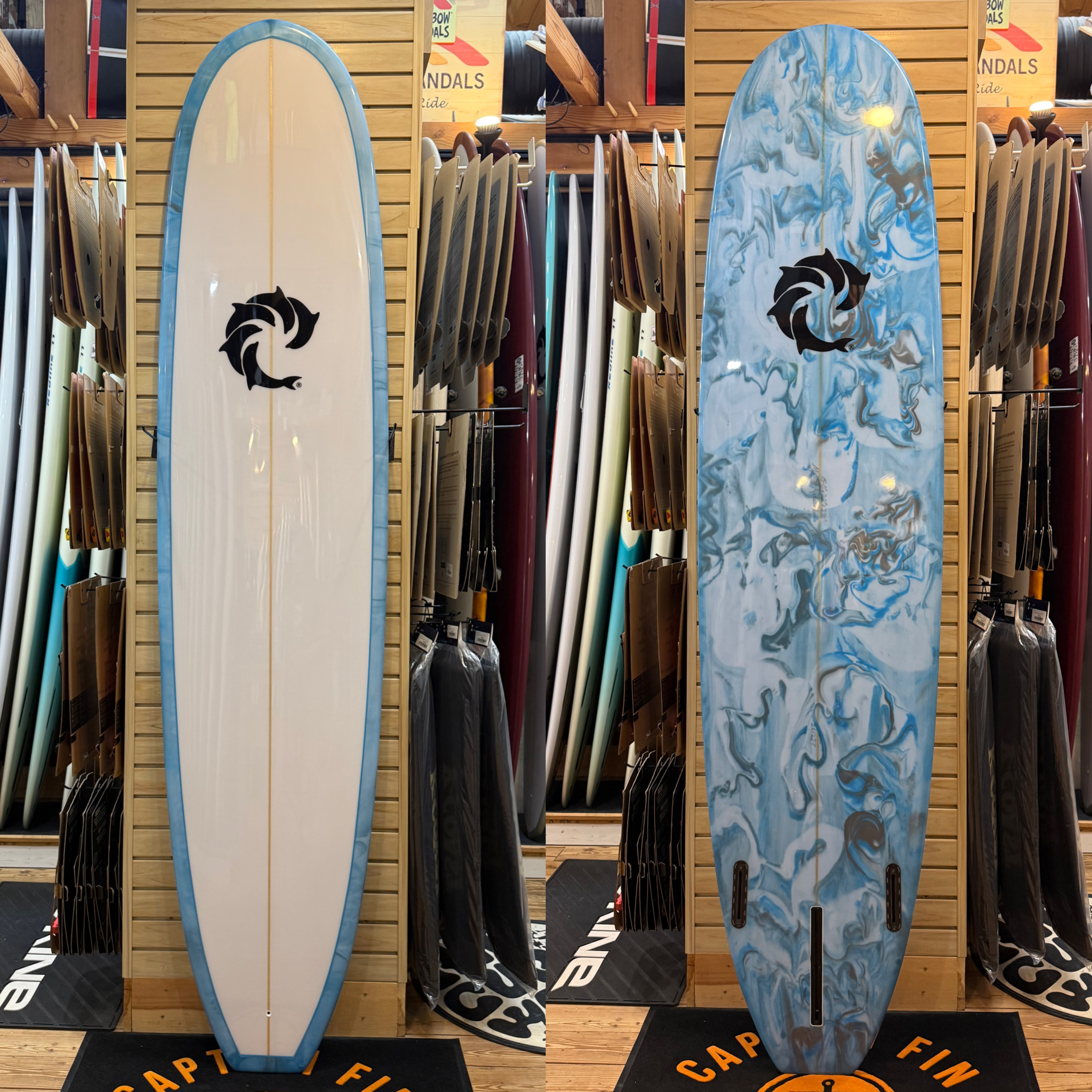 8'0 Kees Mini Marty  surfboard top photo