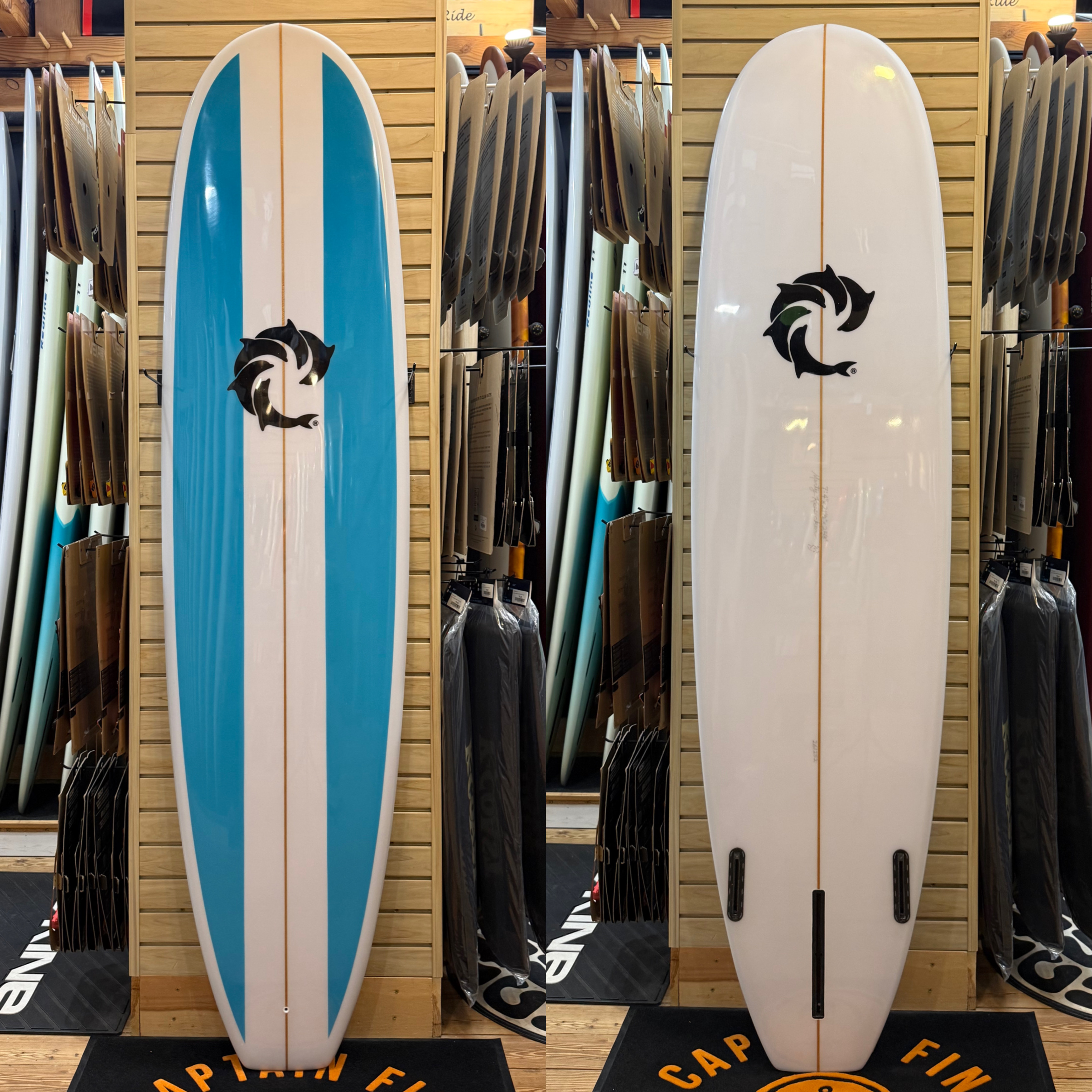 7'4 Kees Mini Marty  surfboard top photo
