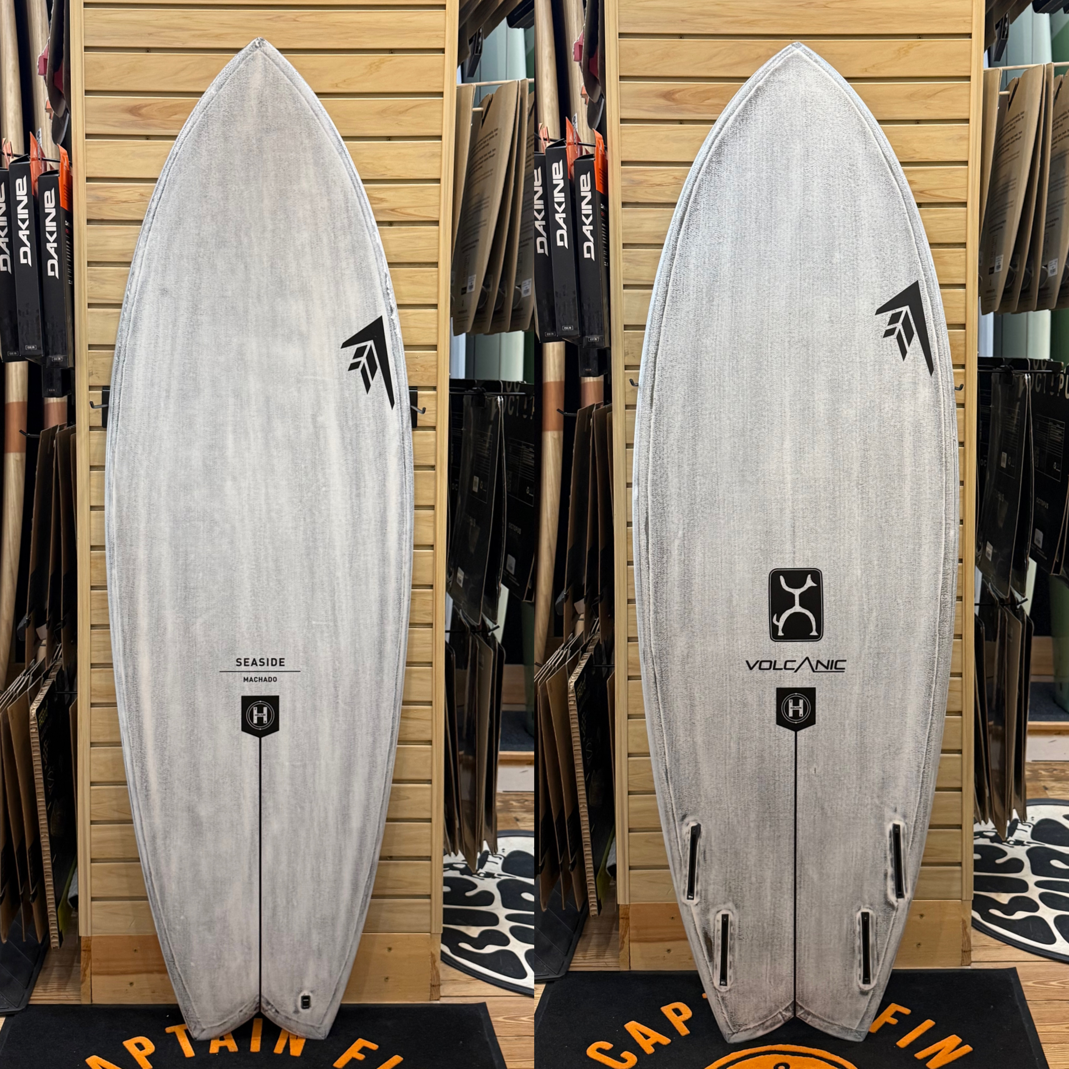 6'0 Seaside Vol surfboard top photo