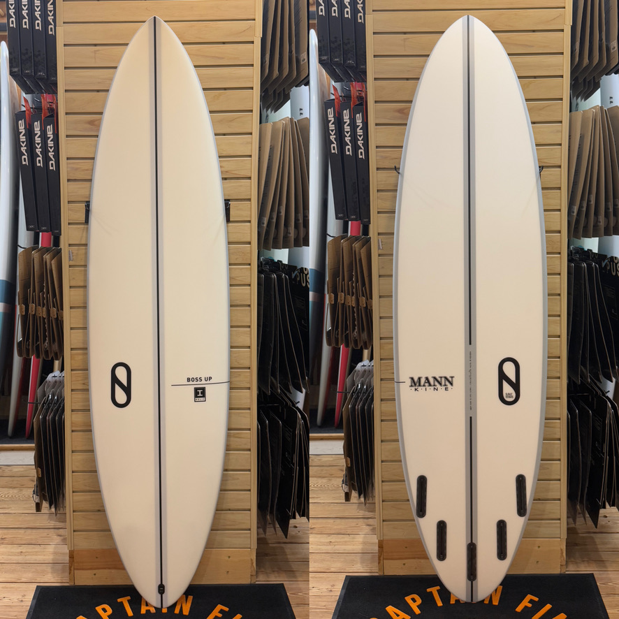 6'8 Boss Up surfboard top photo
