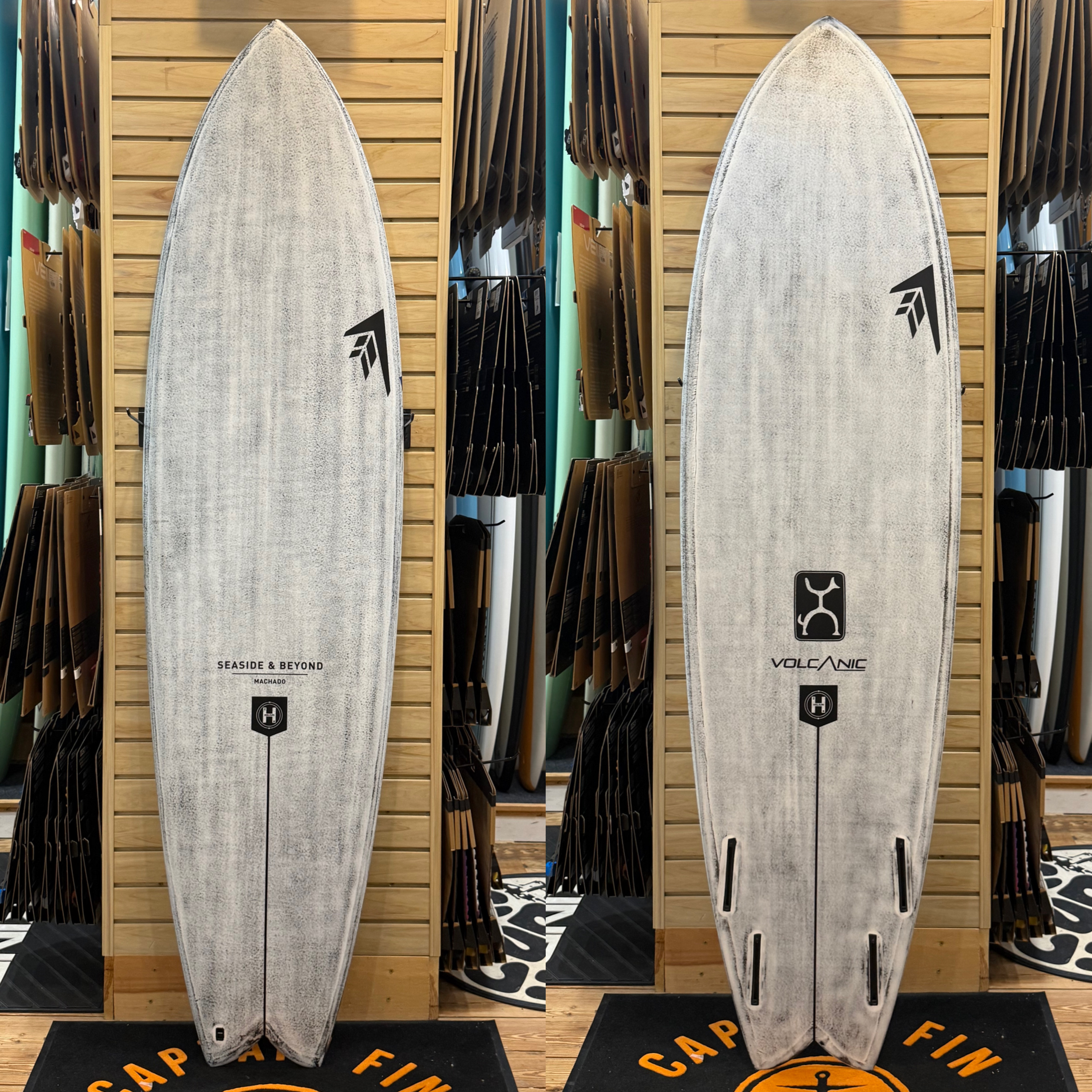 6'8 Vol Seaside & Beyond  surfboard top photo