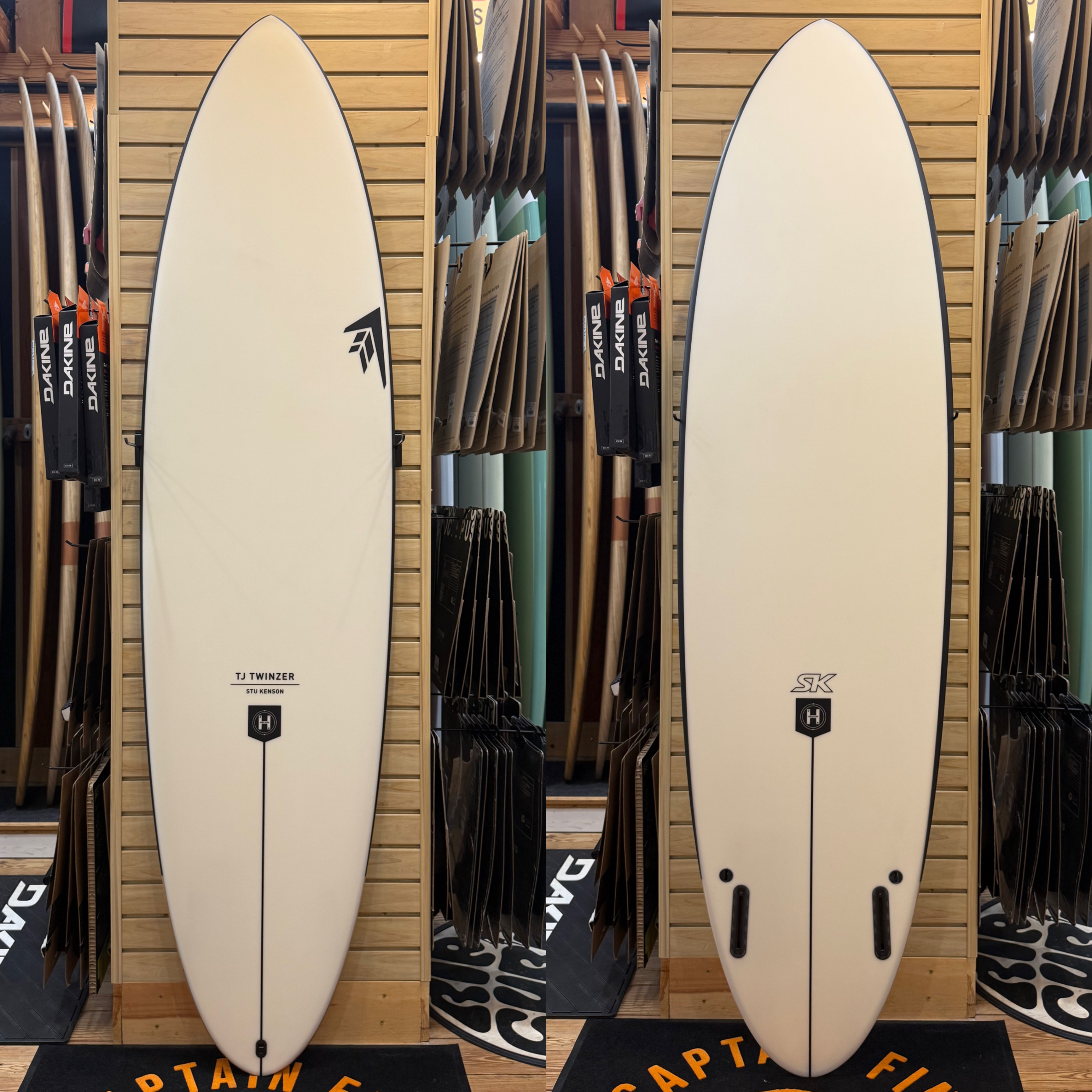 7'0 TJ Twinzer  surfboard top photo