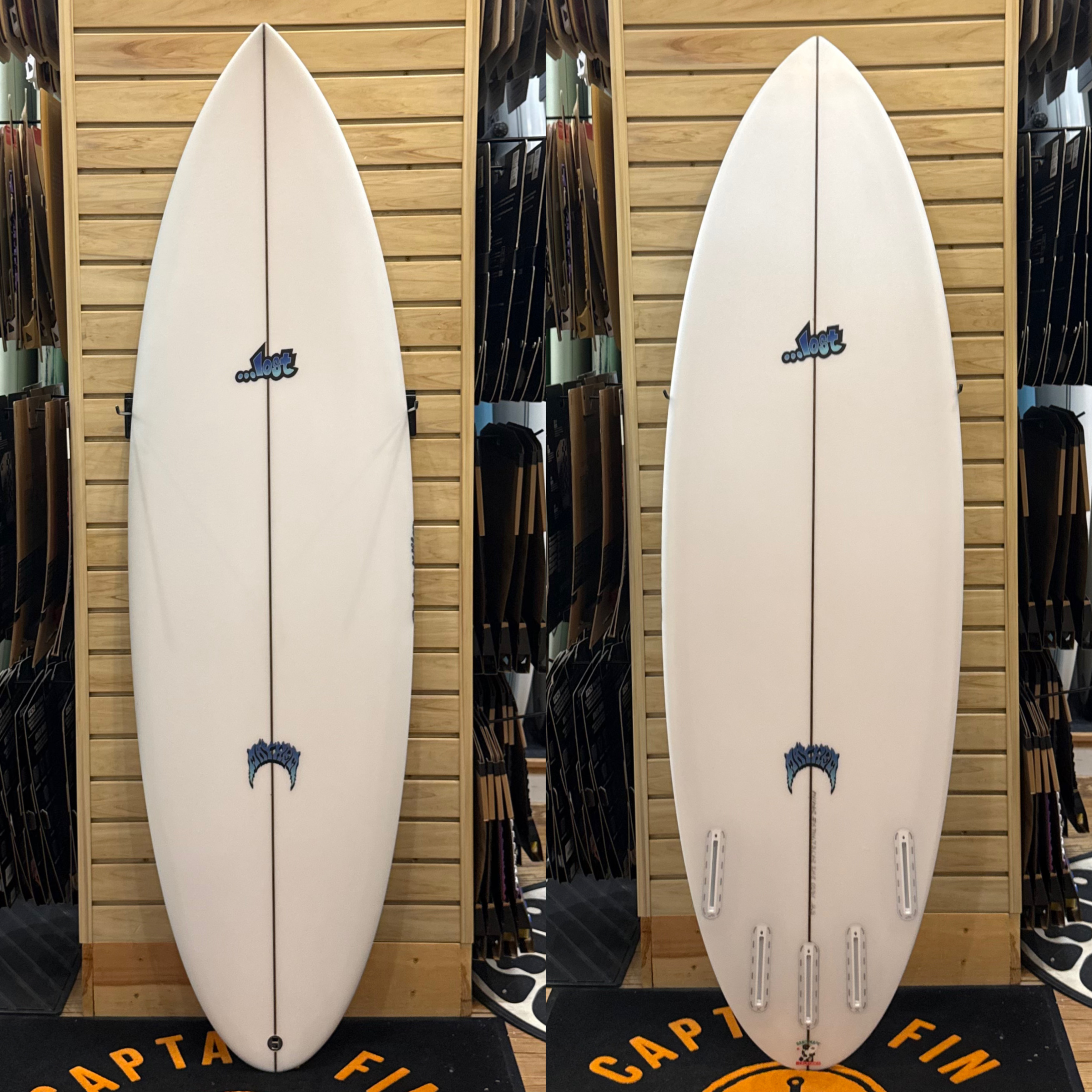 5'8 Quiver Killer  surfboard top photo