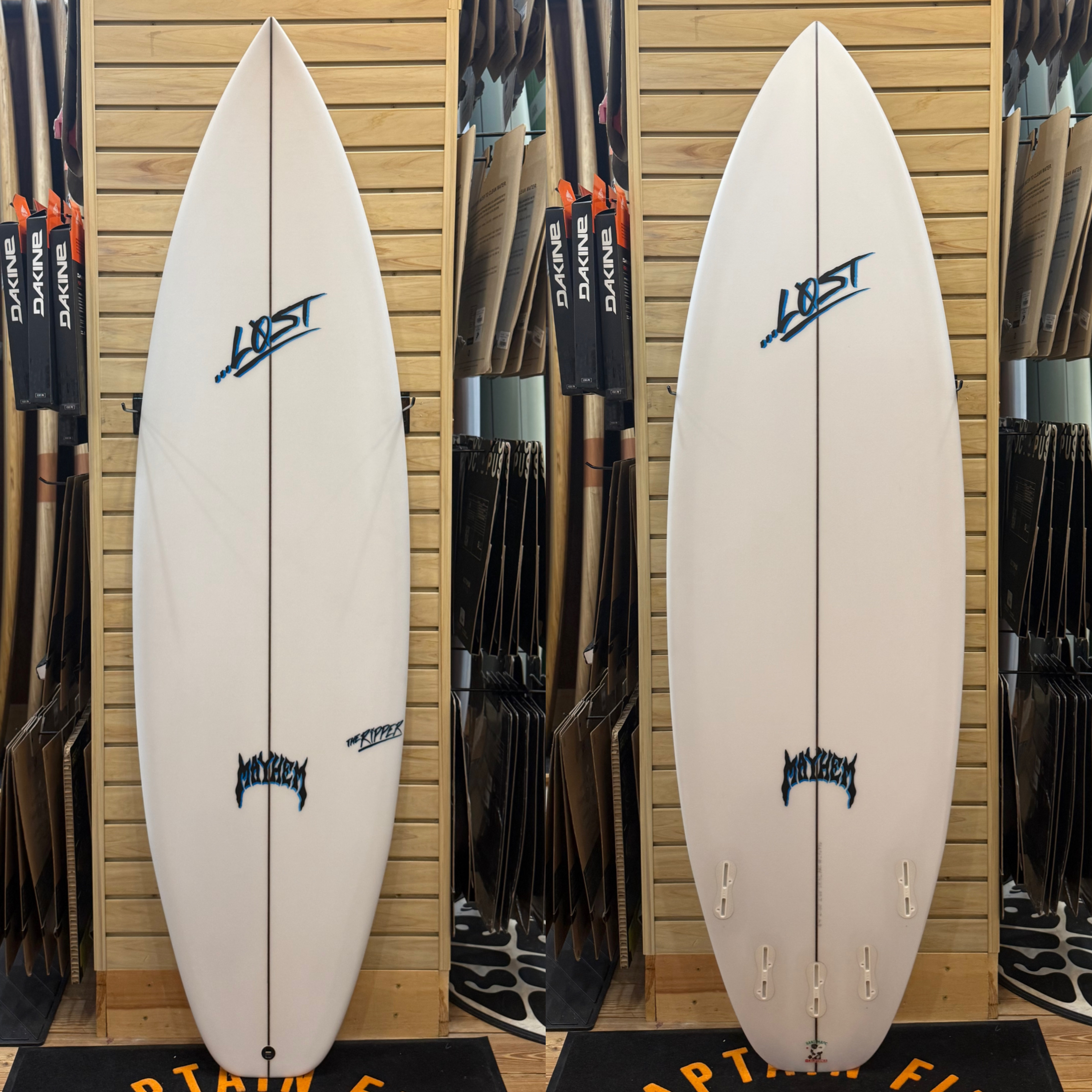 6'4 Ripper  surfboard top photo