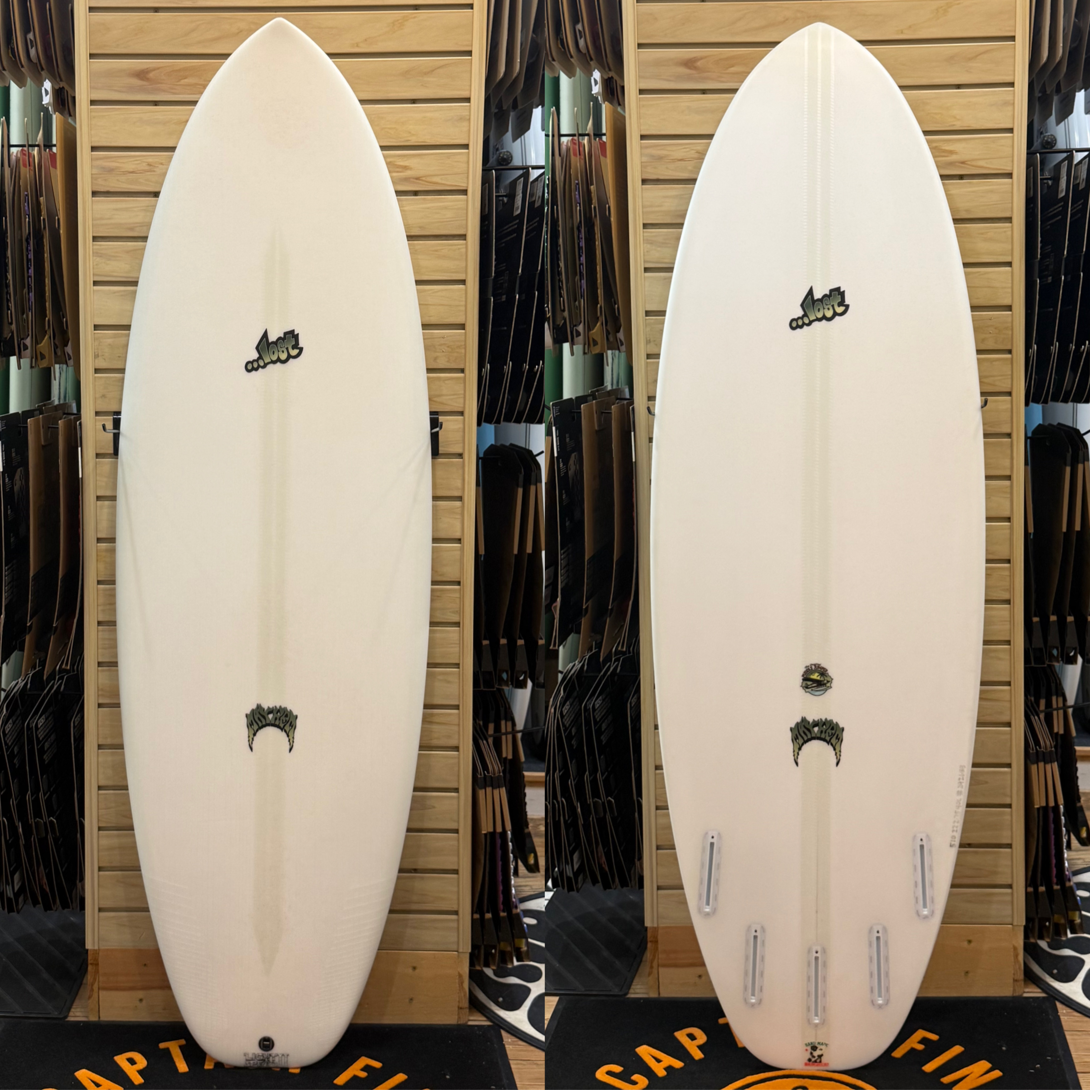 5'10 OG Puddle Jumper  surfboard top photo