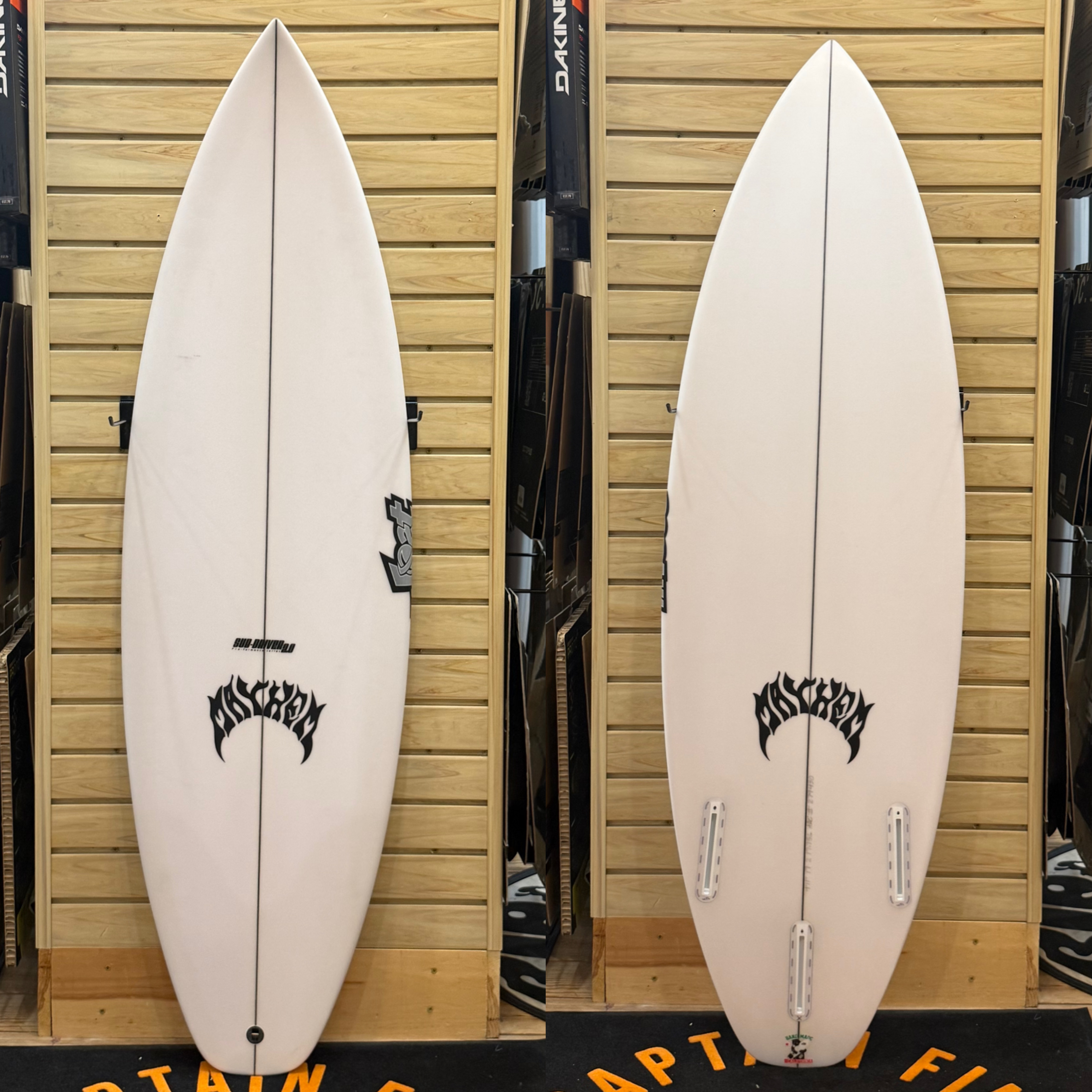 4'11 Sub Driver 2.0 Grom surfboard top photo