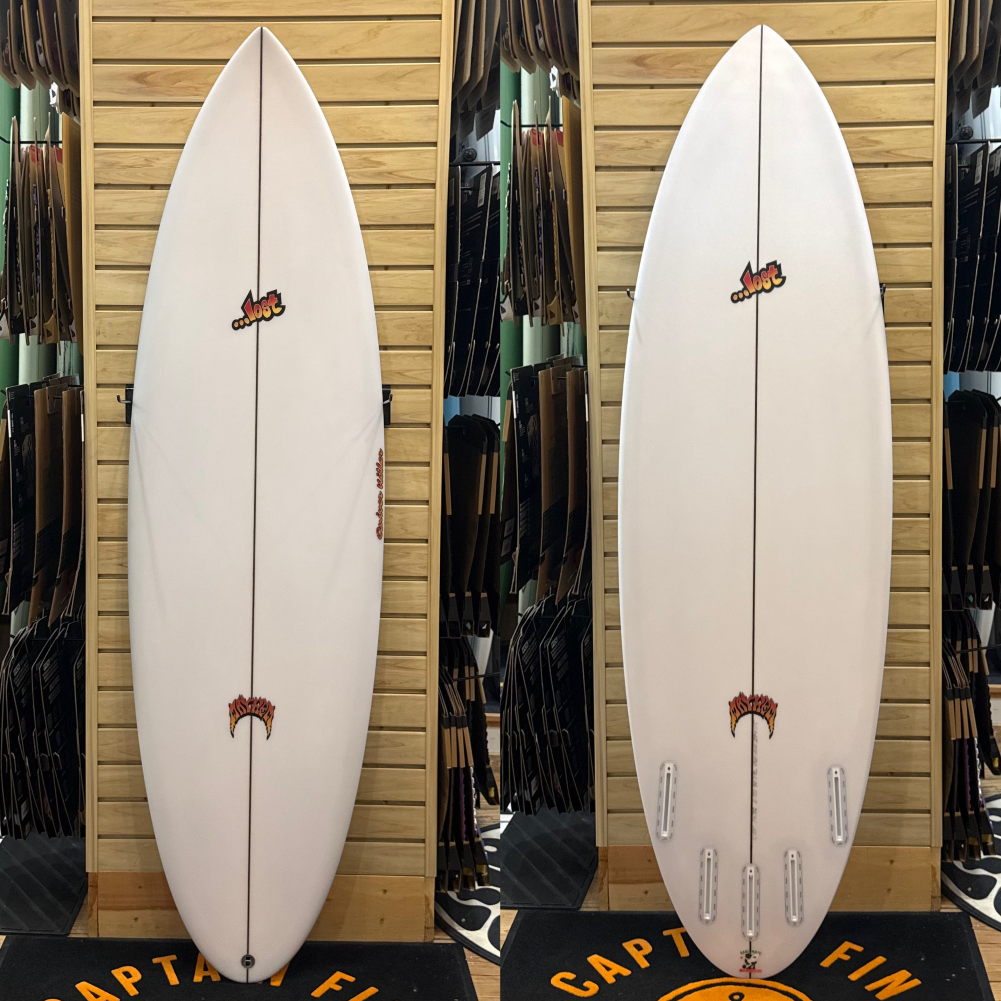 5'10 Quiver Killer  surfboard top photo