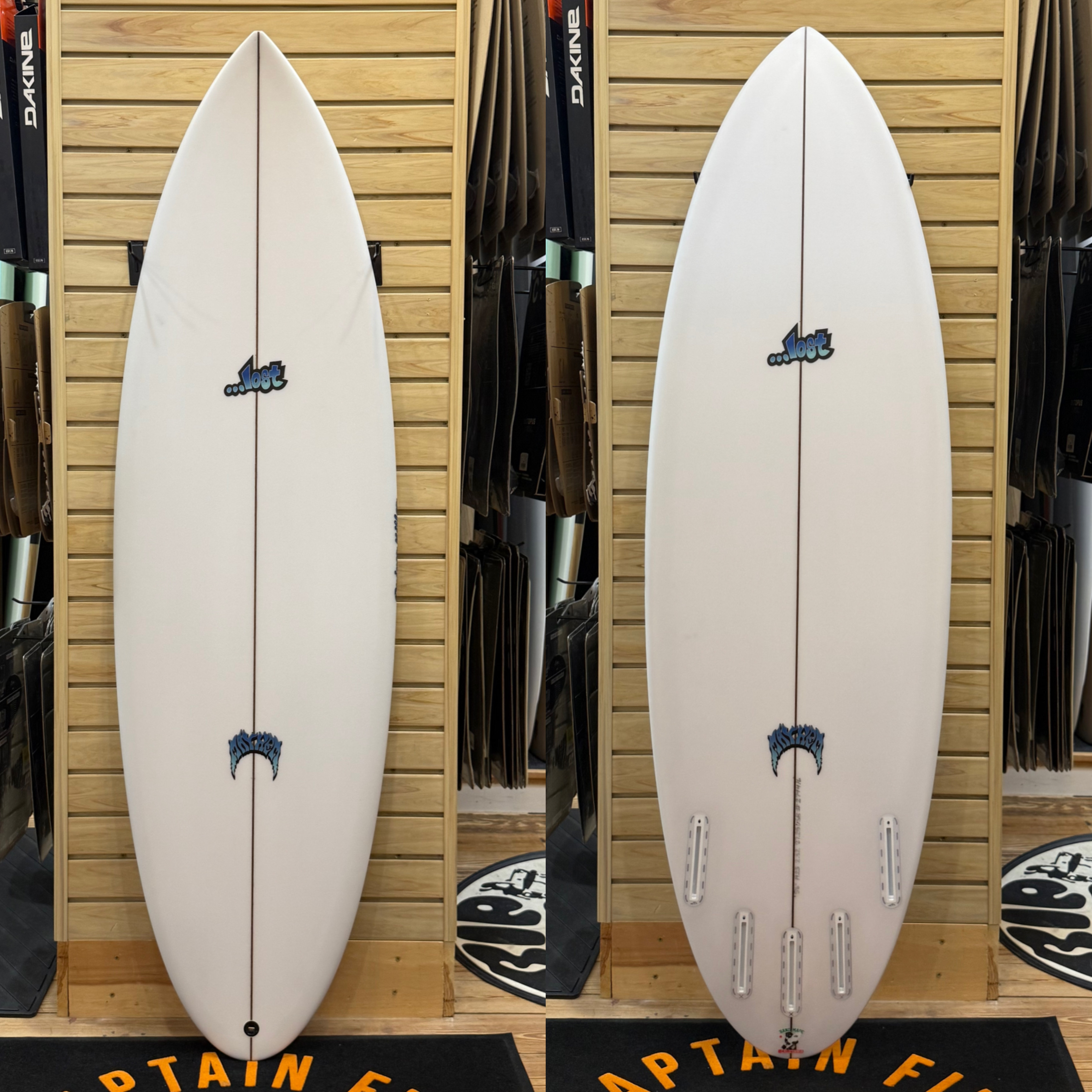 6'4 Quiver Killer  surfboard top photo