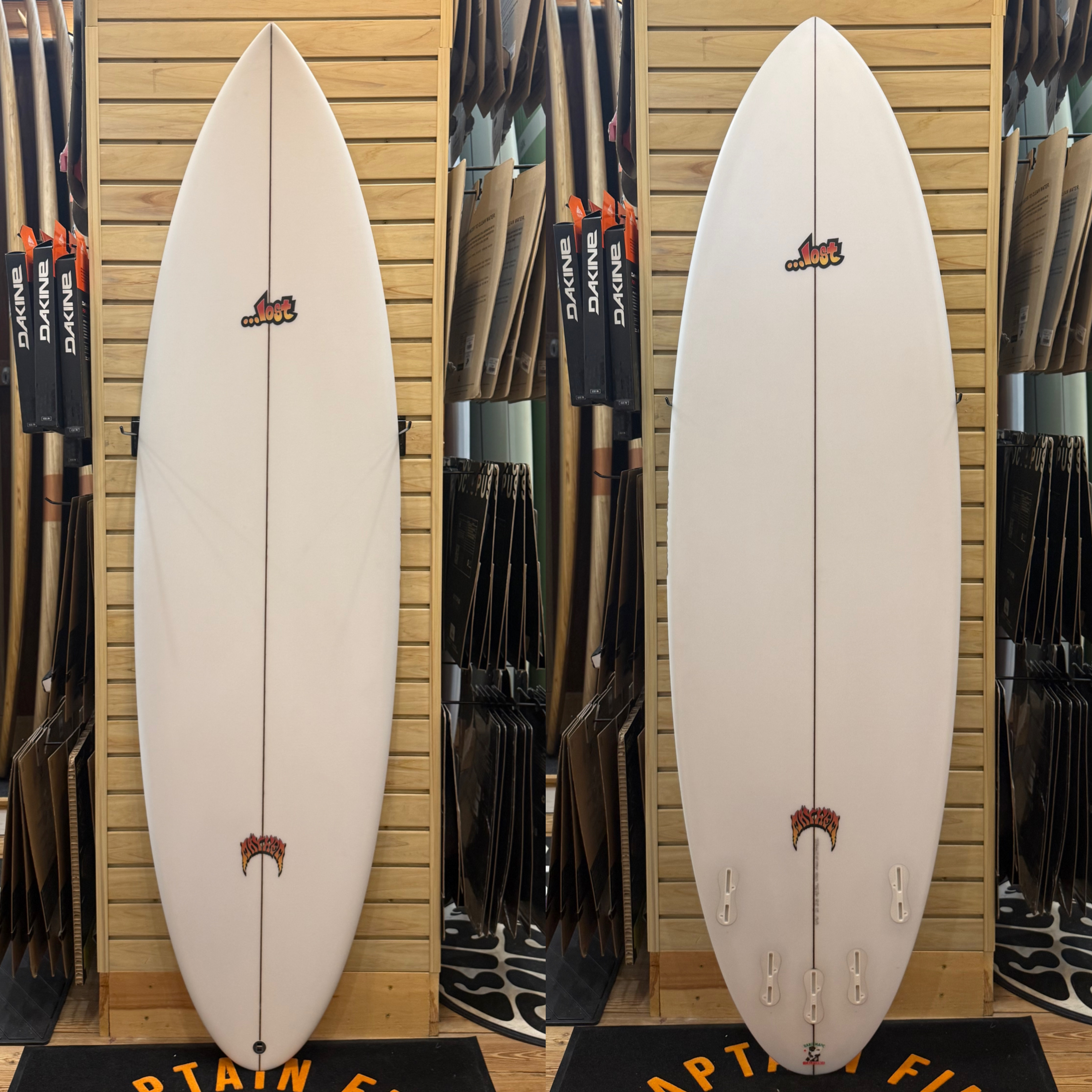 6'6 Quiver Killer  surfboard top photo