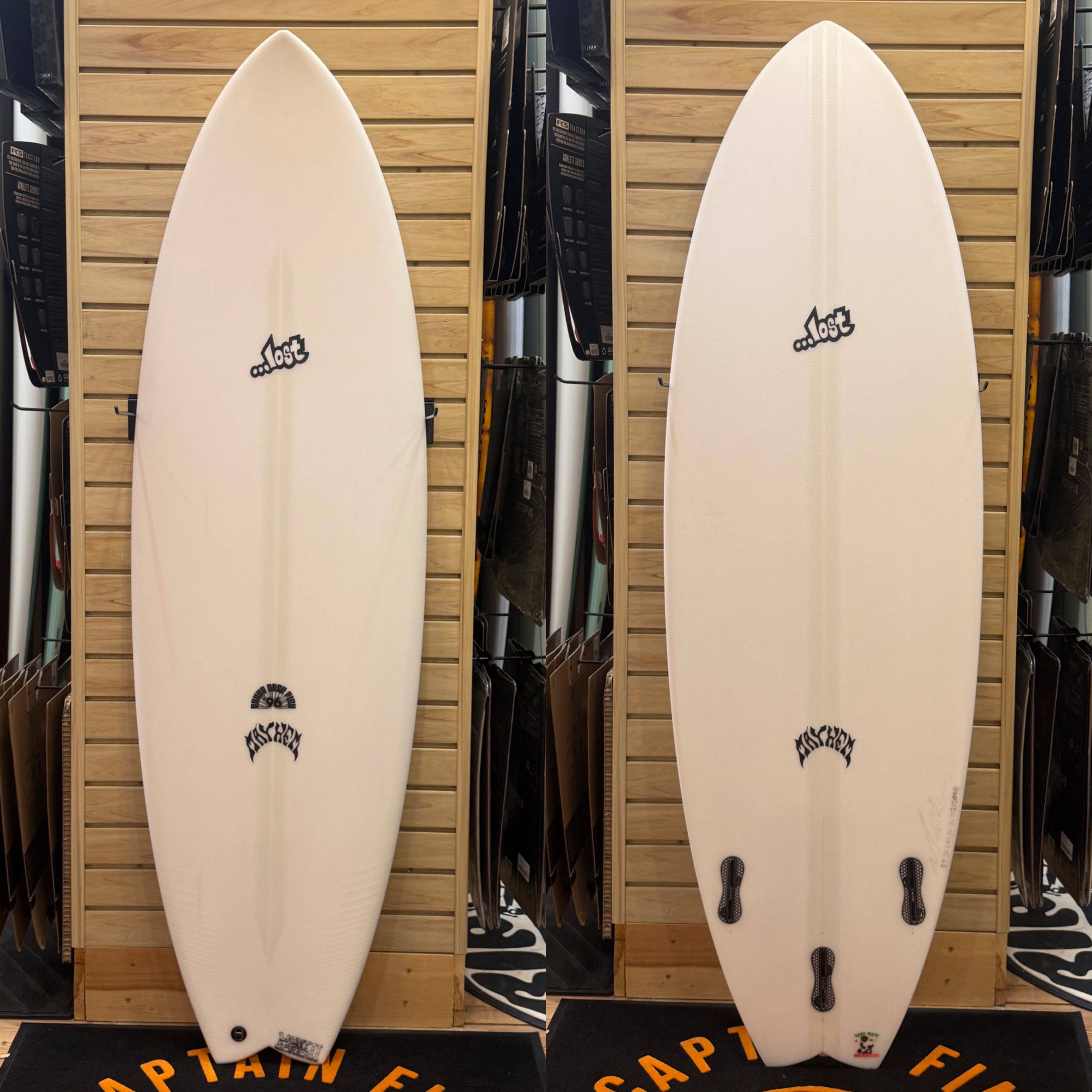 5'7 '96 RNF   surfboard top photo