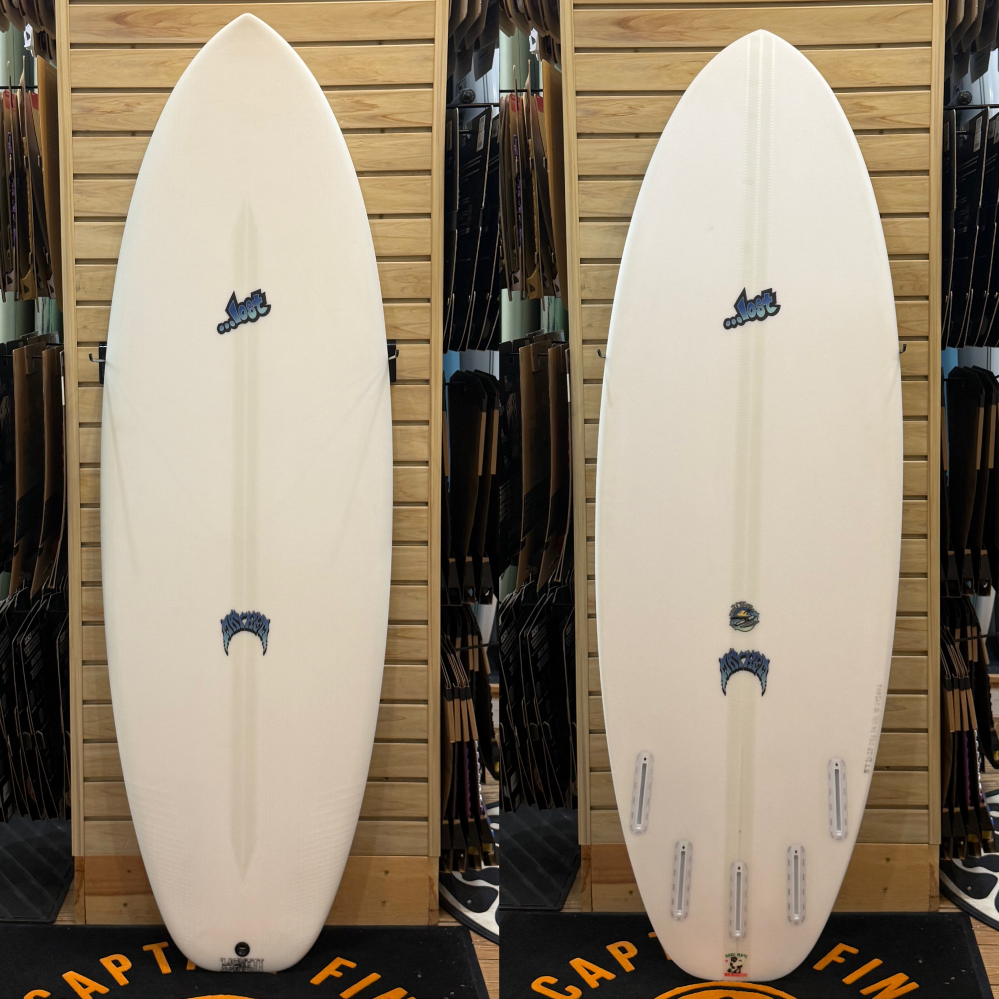 5'7 OG Puddle Jumper  surfboard top photo