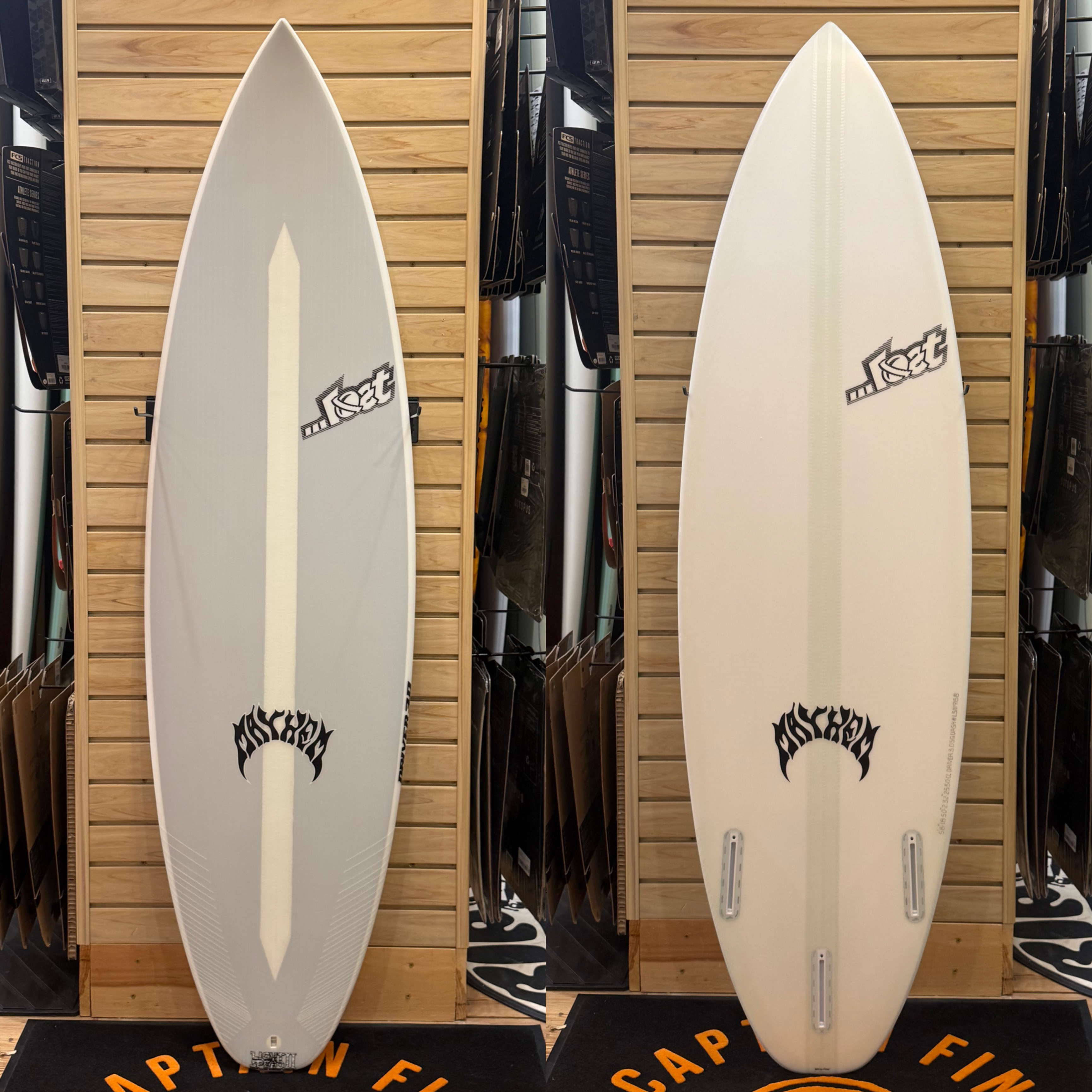 5'8 Driver 3.0 surfboard top photo