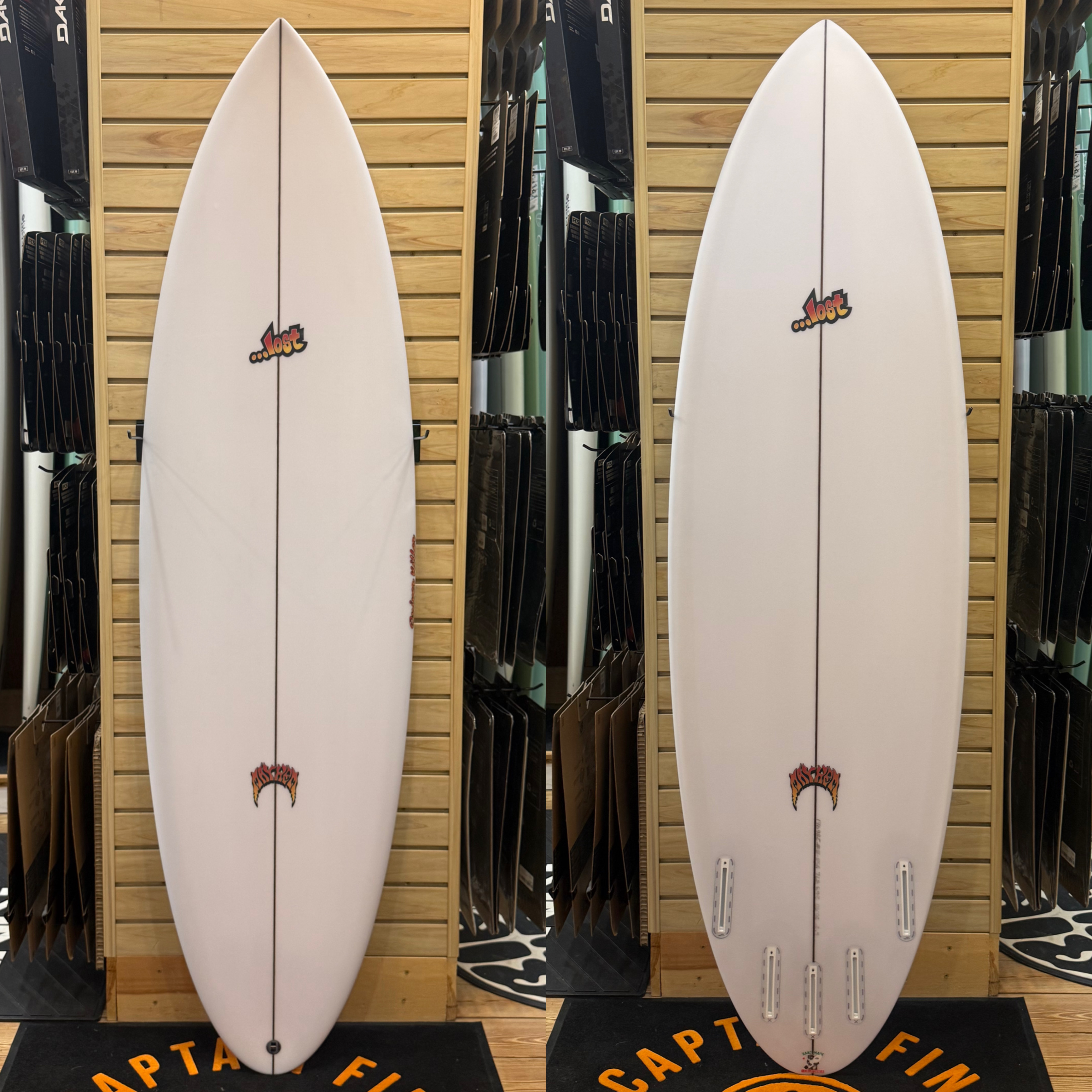 6'2 Quiver Killer  surfboard top photo