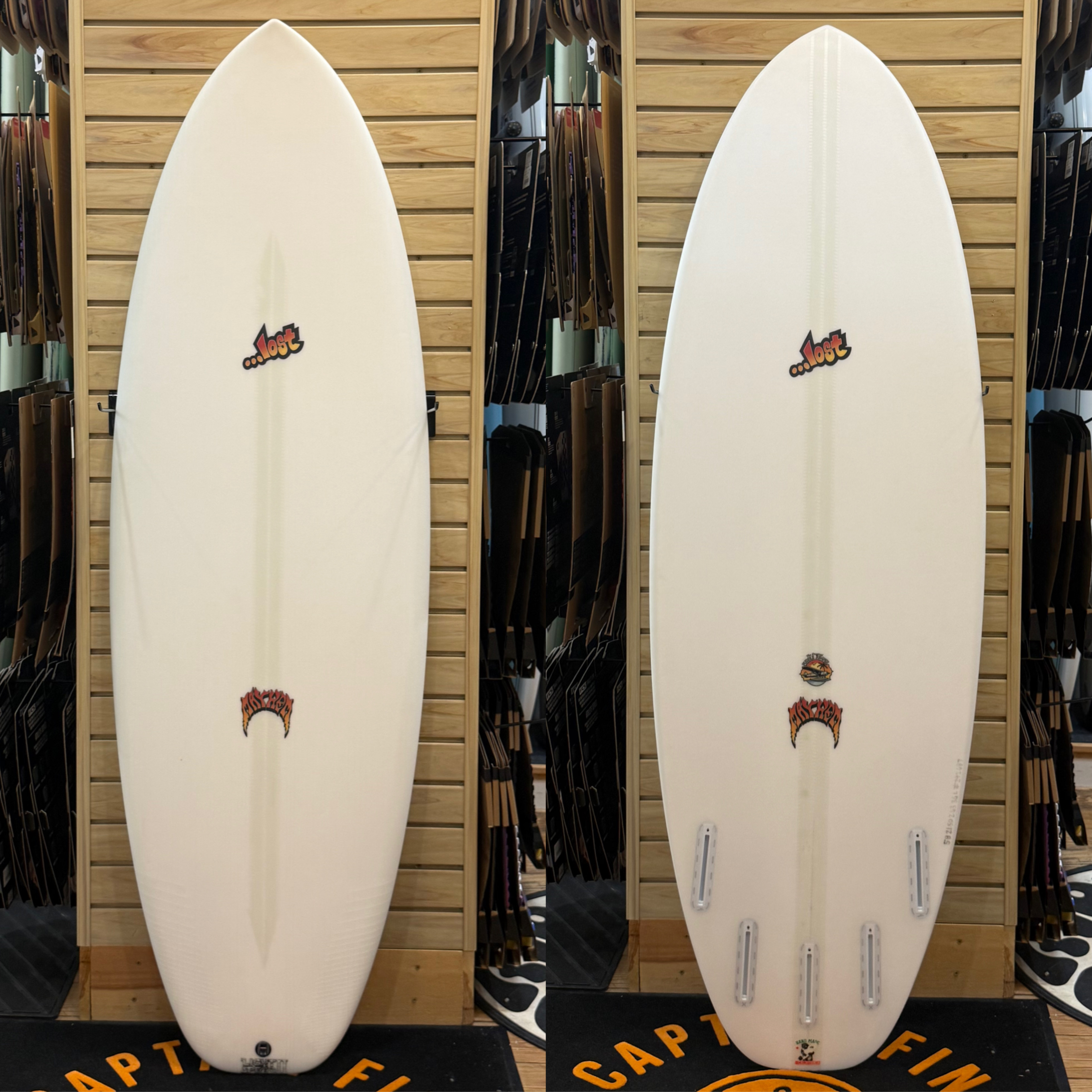 5'8 OG Puddle Jumper  surfboard top photo