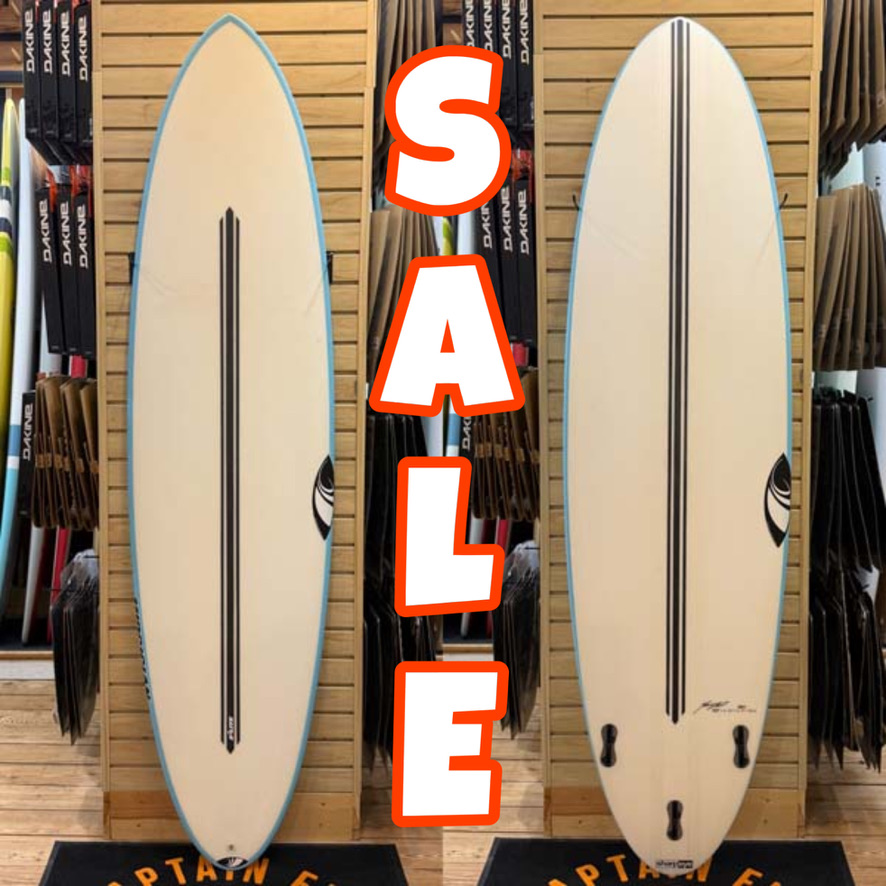 7'0 Midgician E3 surfboard top photo