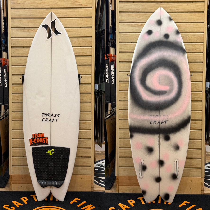 4'10 Thrash Craft  surfboard top photo