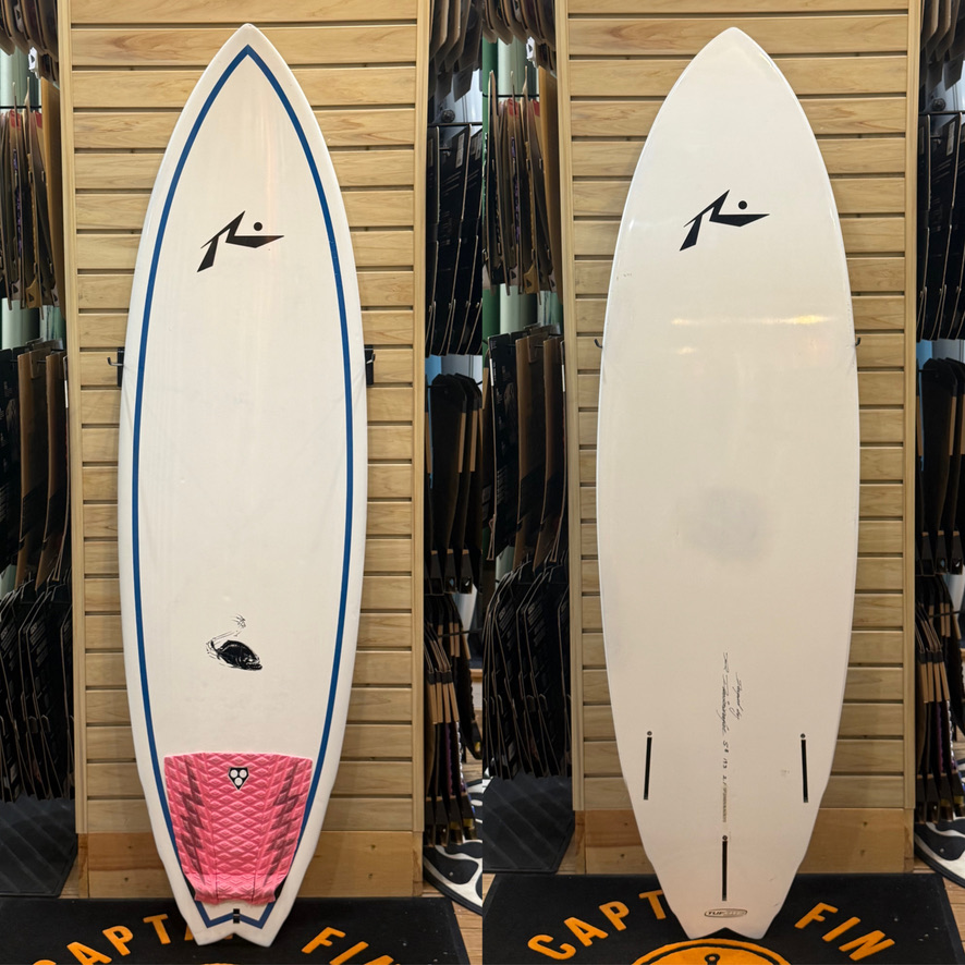 5'8 Rusty  surfboard top photo