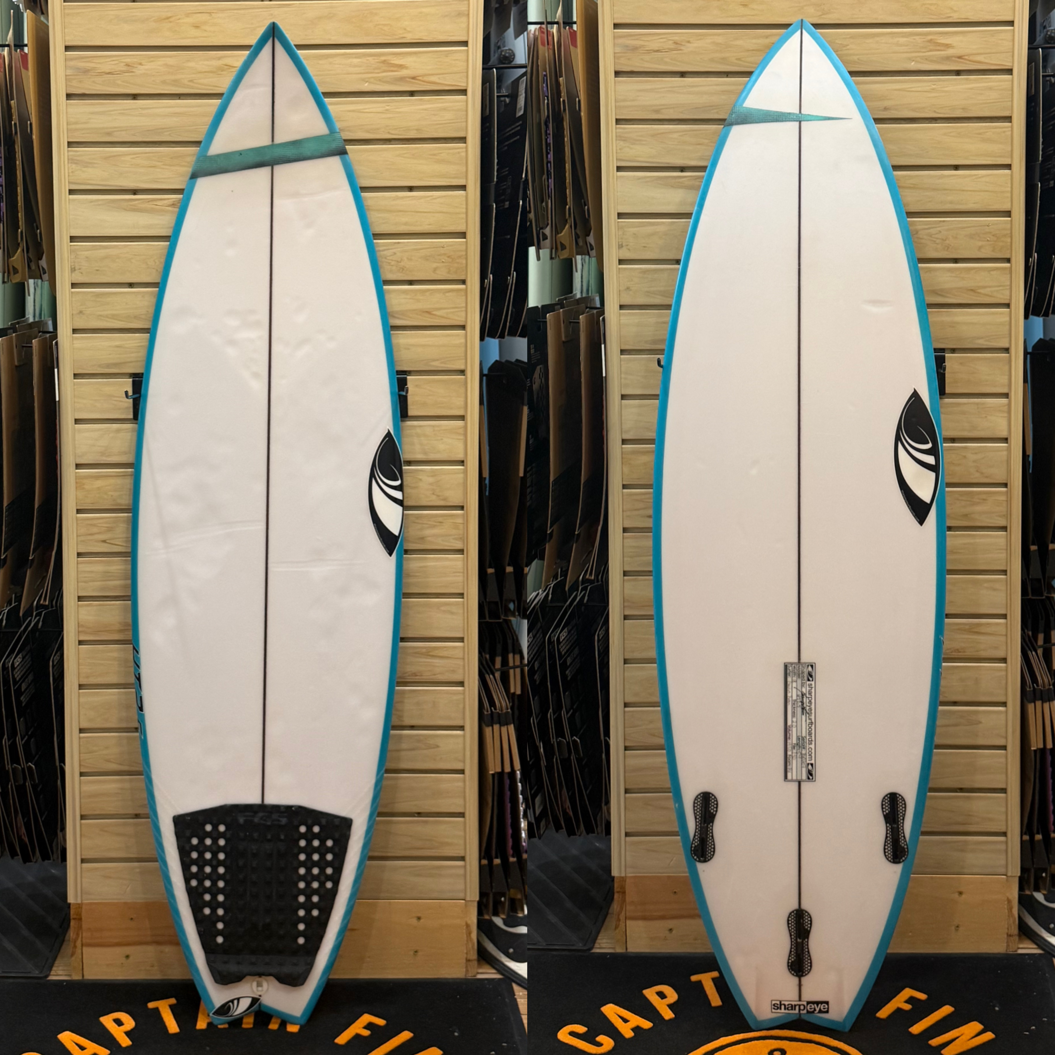 5'4 Sharpe Eye  surfboard top photo