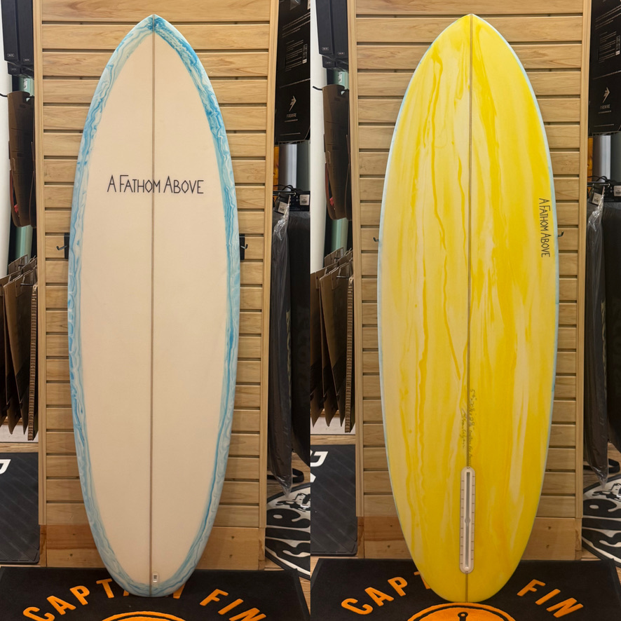 5'6 A Fathom Above  surfboard top photo