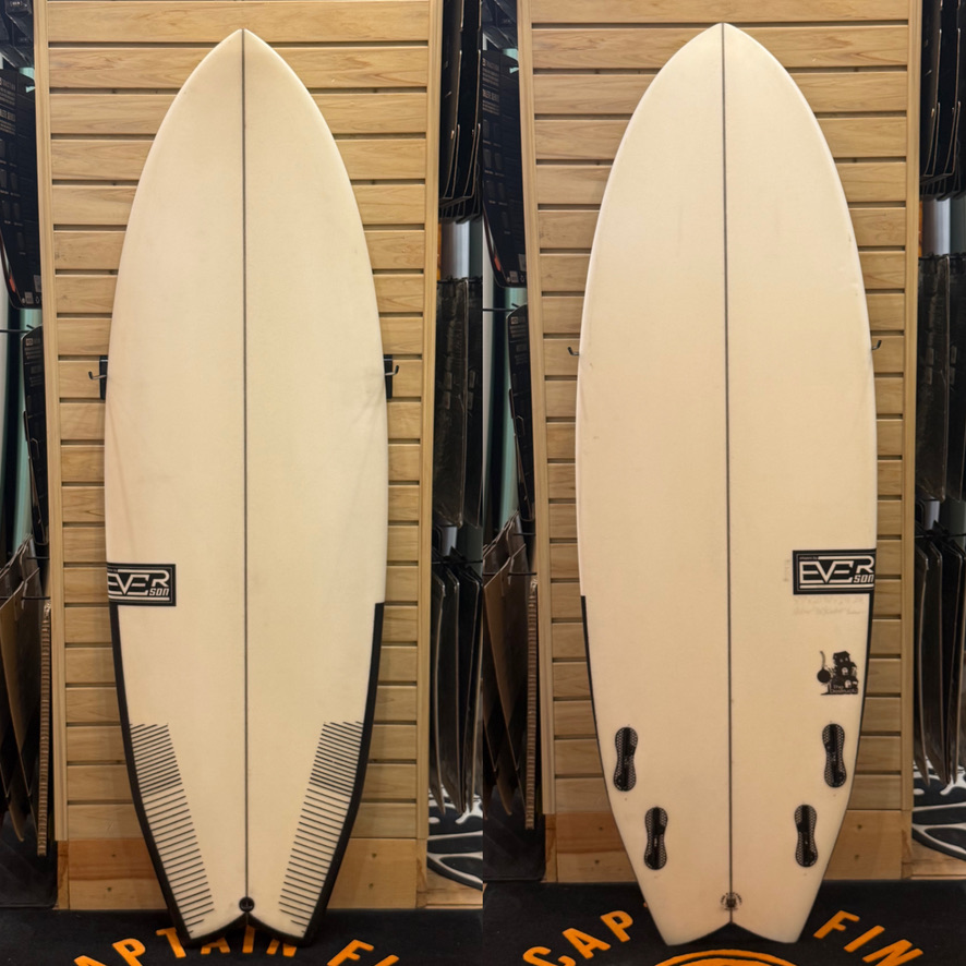 5'3 Everson surfboard top photo