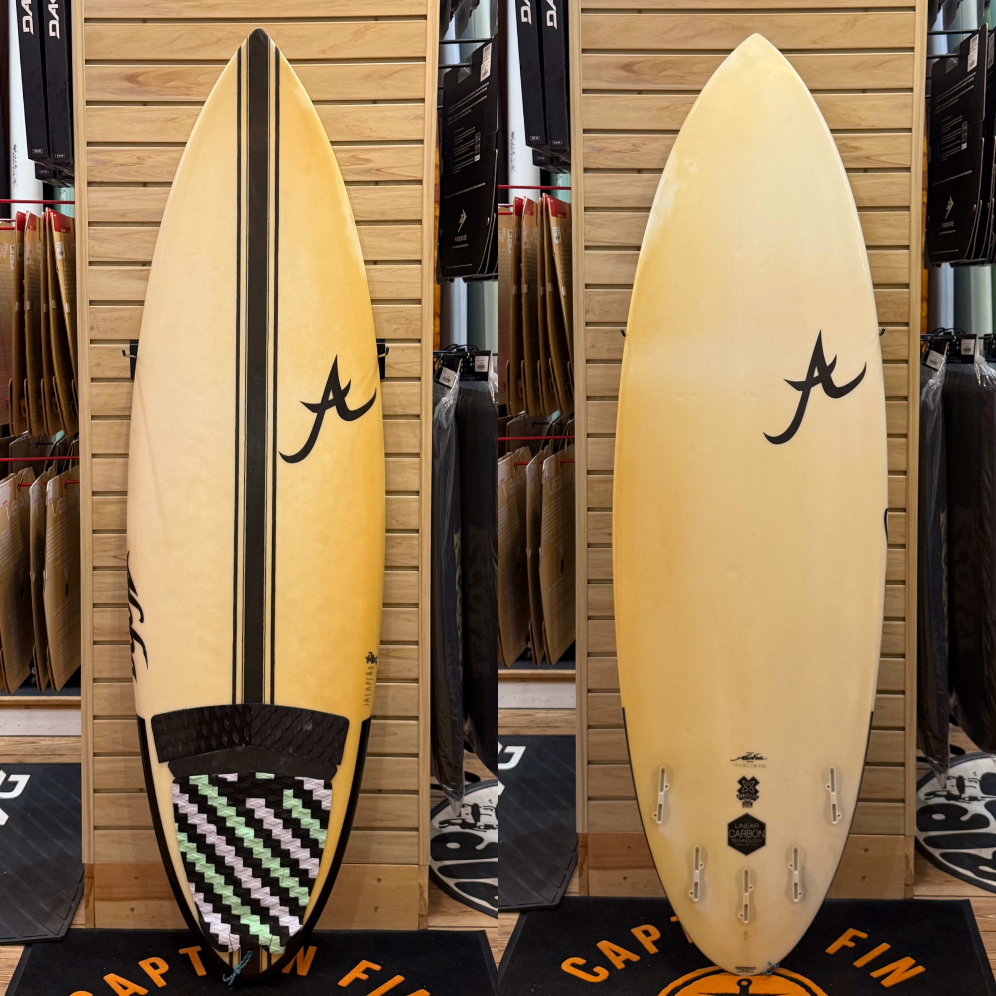5'11 Aloha  surfboard top photo