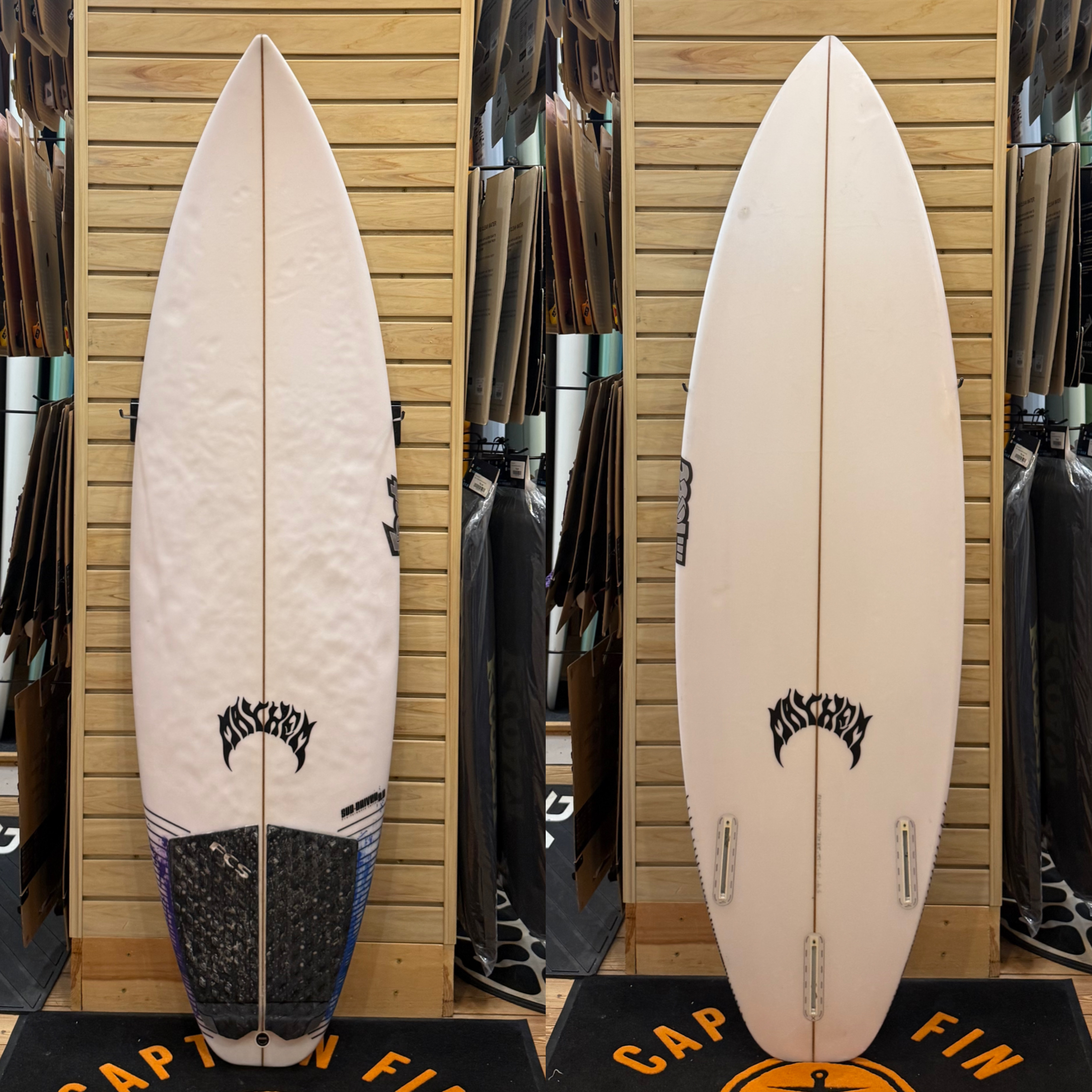 5'9 Lost  surfboard top photo