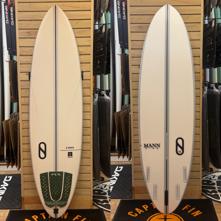 6'4 S Boss (used)  surfboard top photo