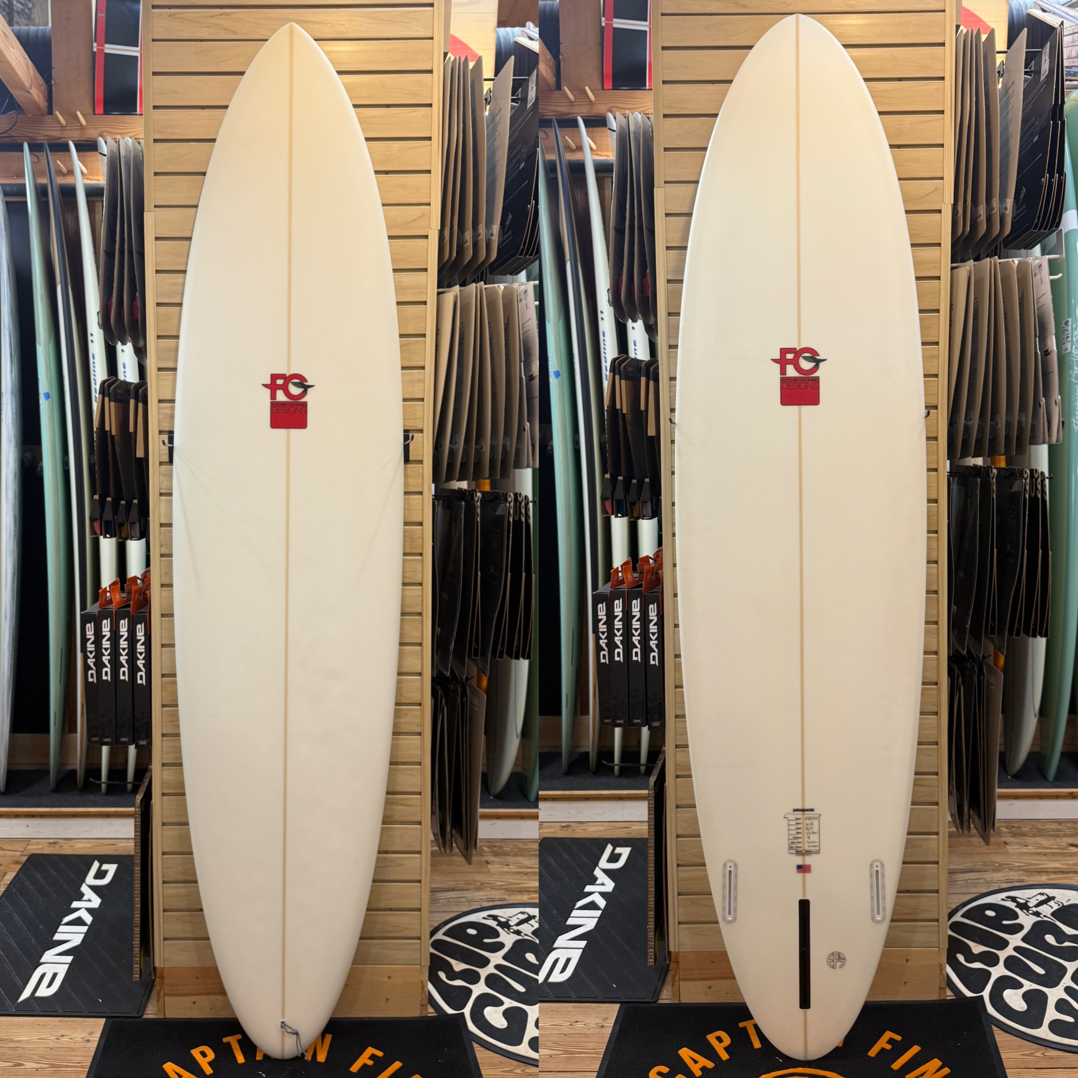 8'0 FC  surfboard top photo