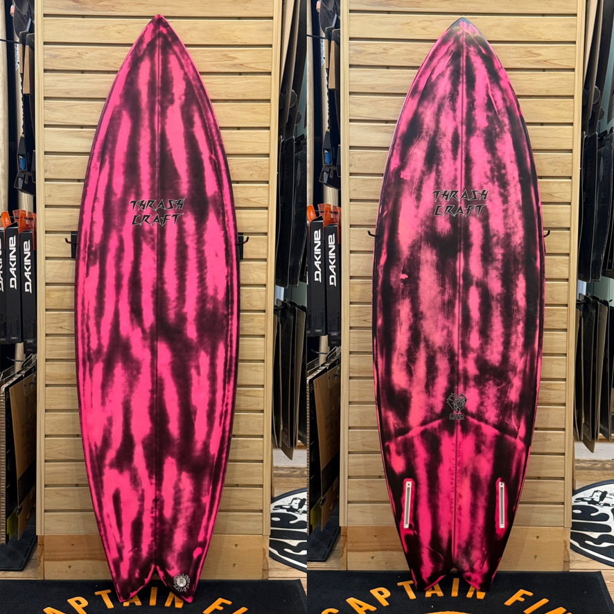 5'5 Luvr  surfboard top photo