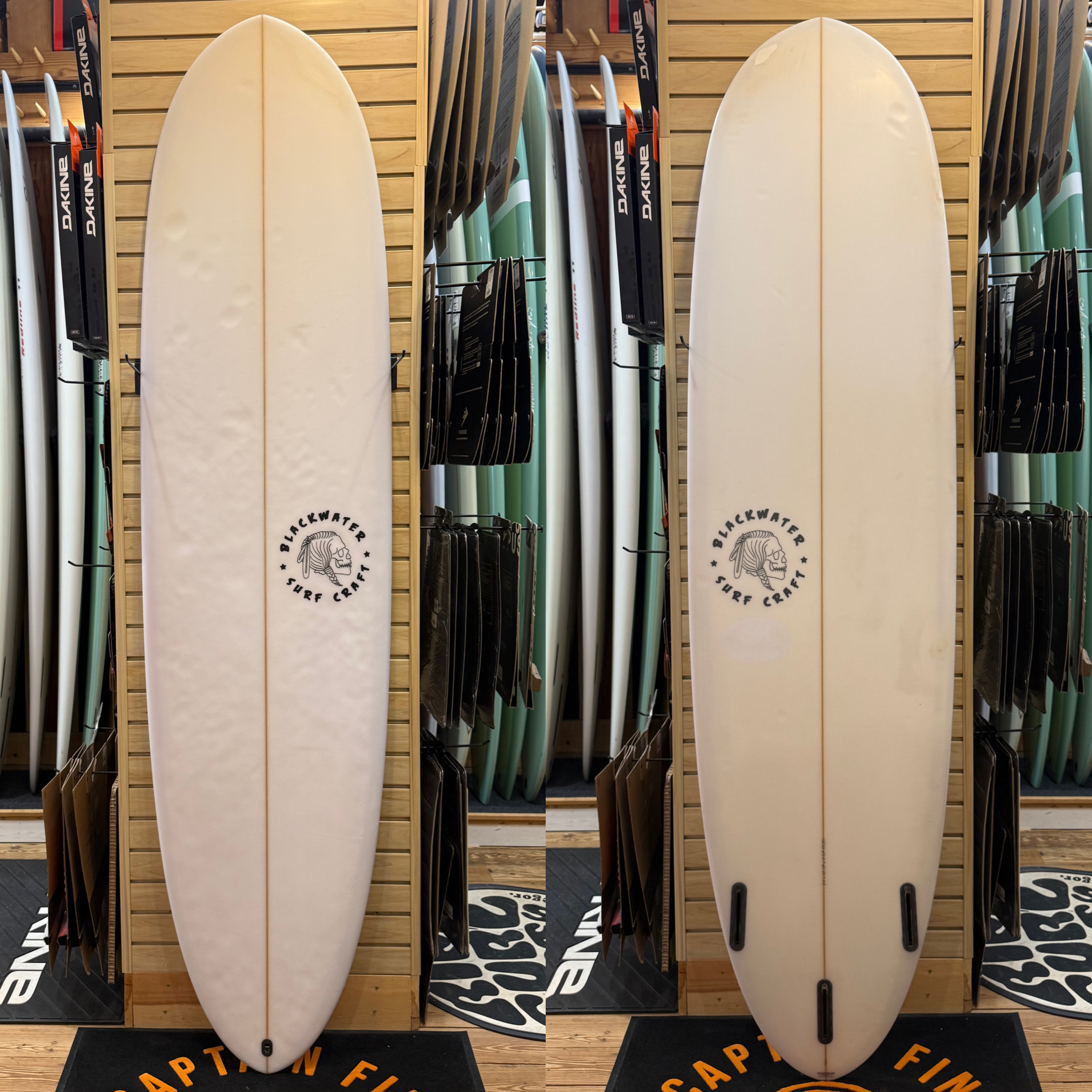 7'6 Black Water (USB)  surfboard top photo