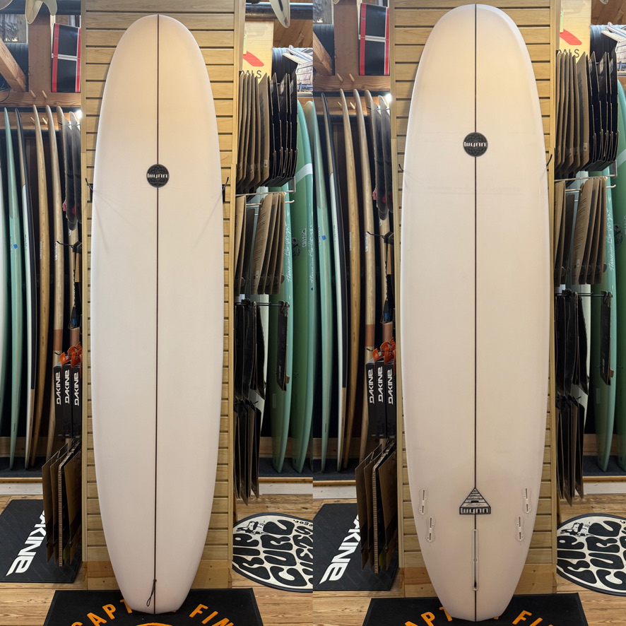 8'6 Wynn surfboard top photo