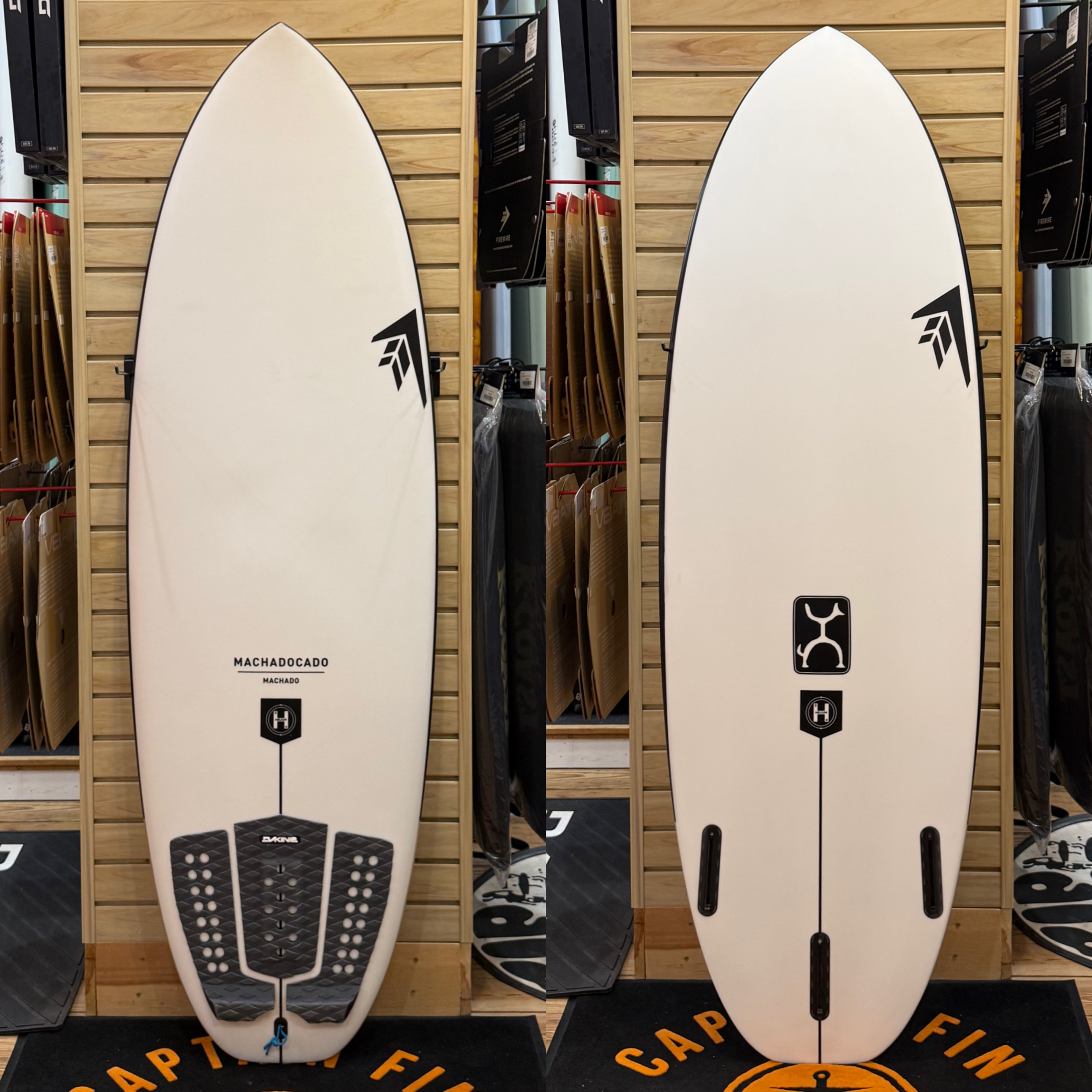 5'9 Firewire  surfboard top photo