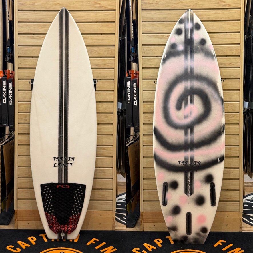 5'0 Thrash Craft  surfboard top photo
