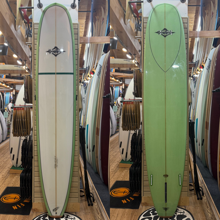 10'0 Tim Nolte  surfboard top photo