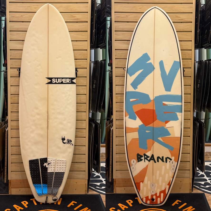5'5 Super surfboard top photo