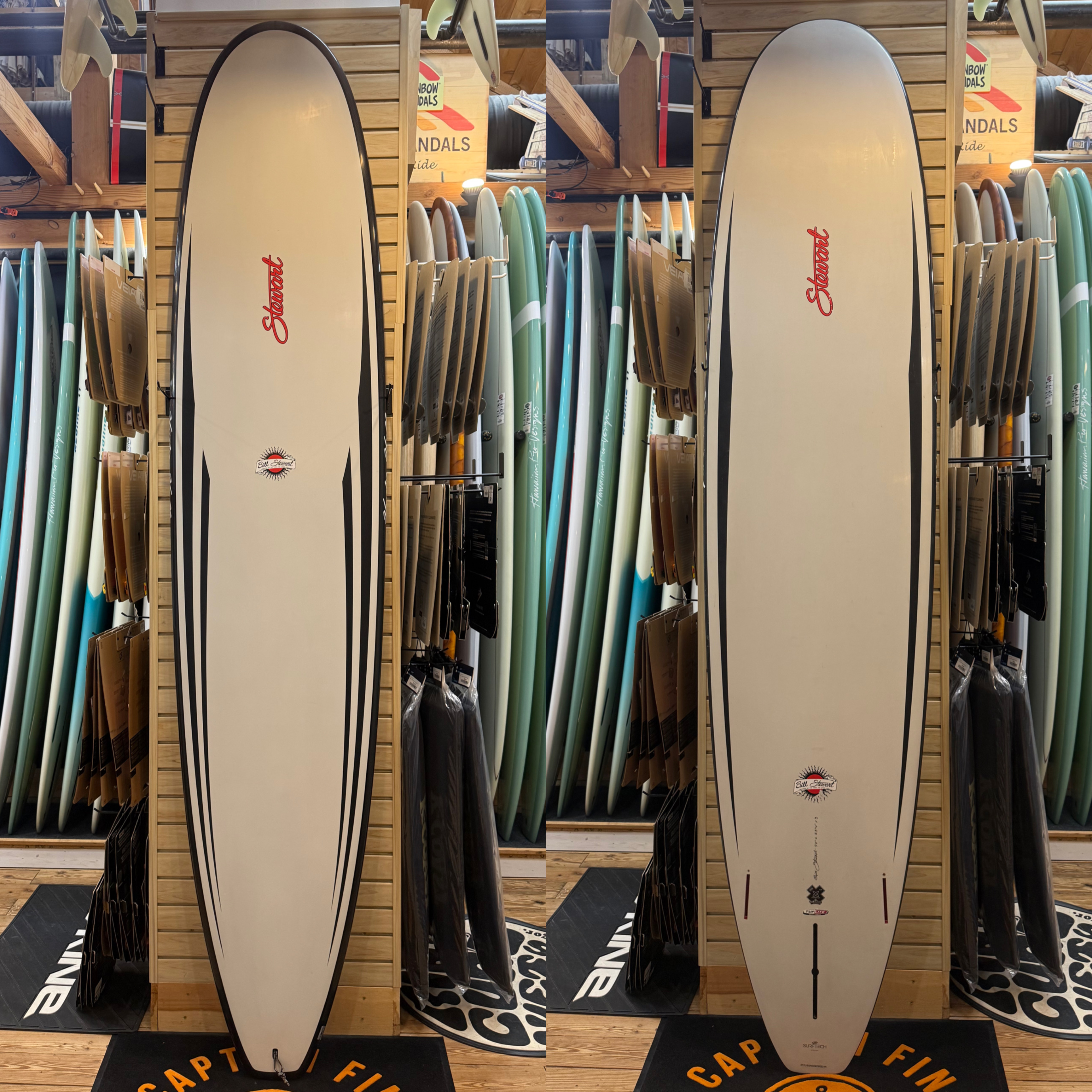 9'0 Stewart  surfboard top photo