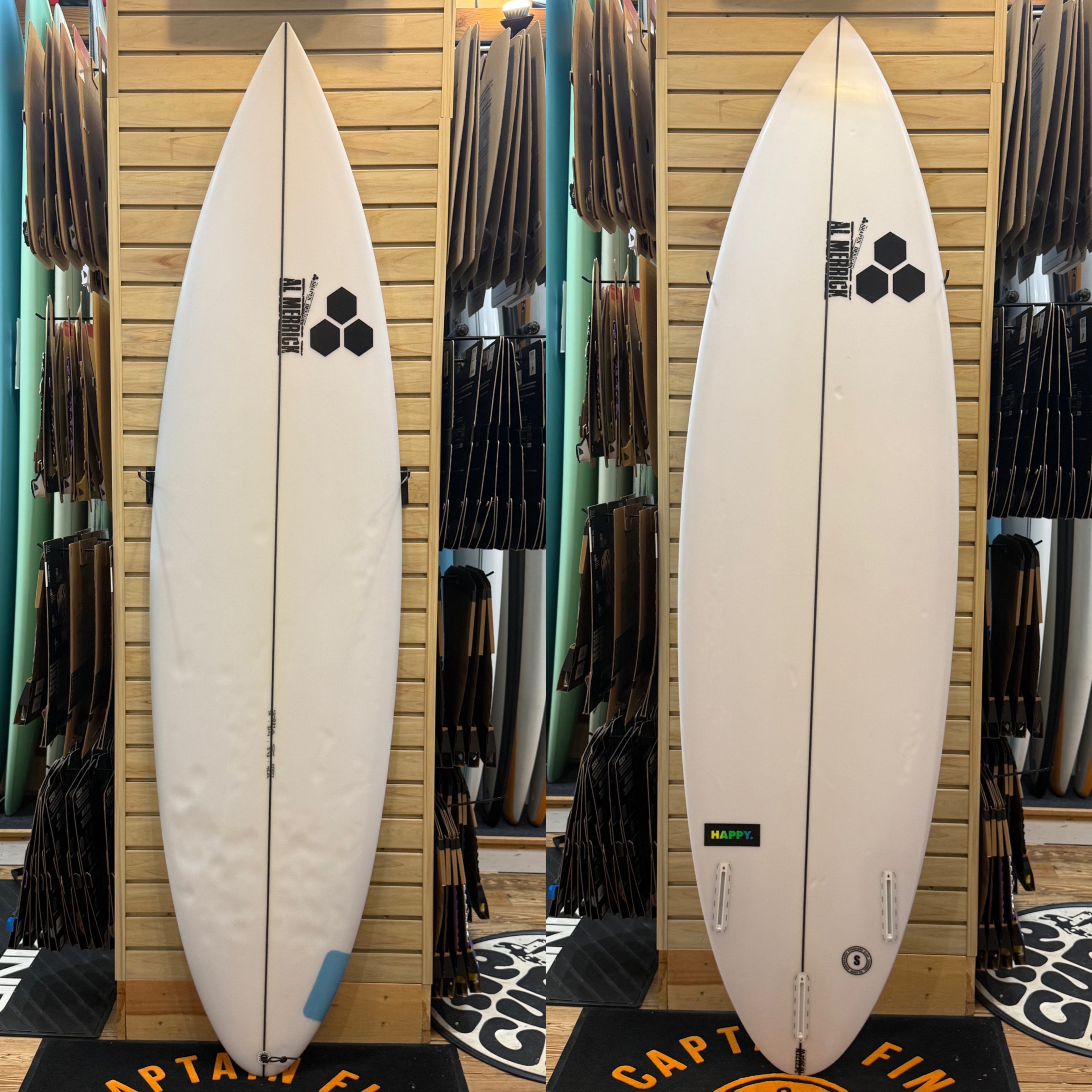 7'0 Al Merrick  surfboard top photo
