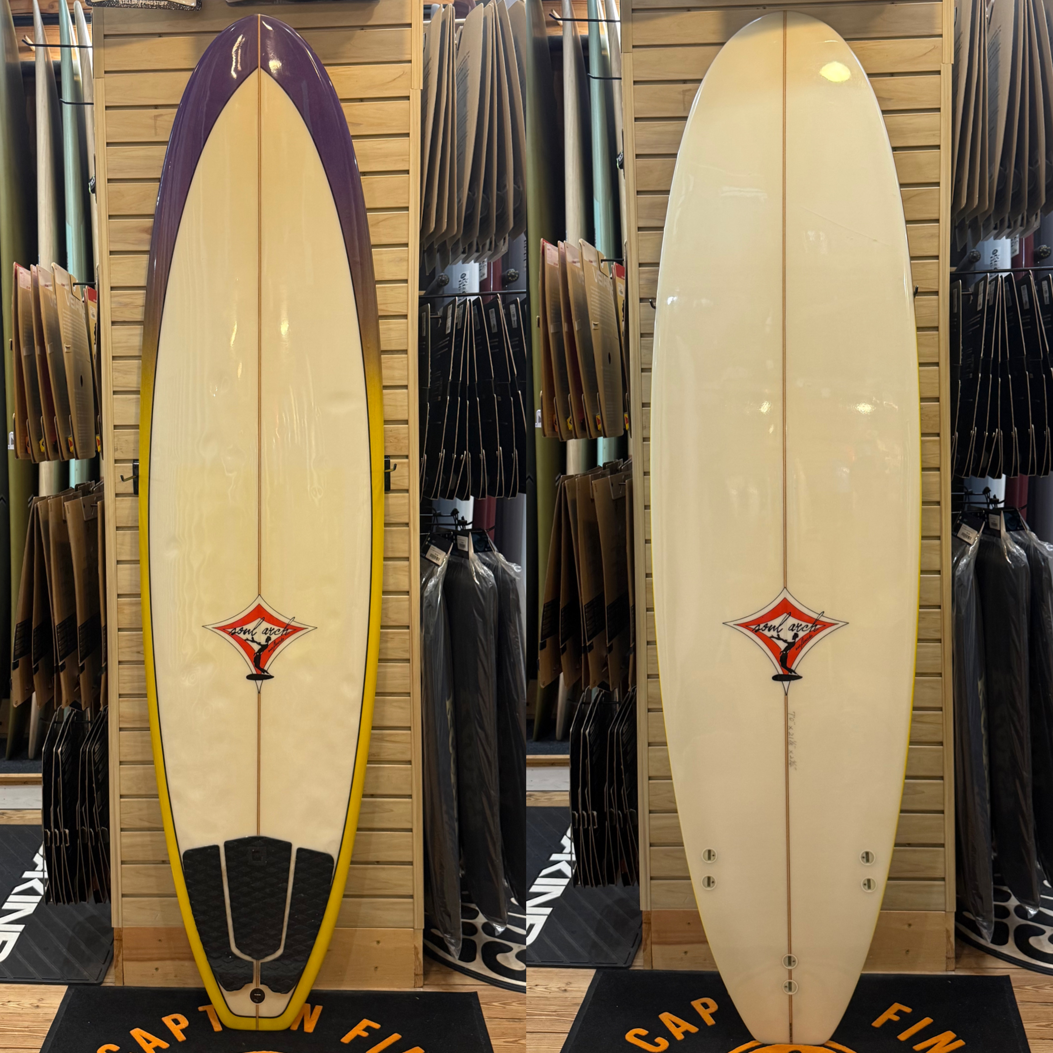 7'0 Soul Arch  surfboard top photo