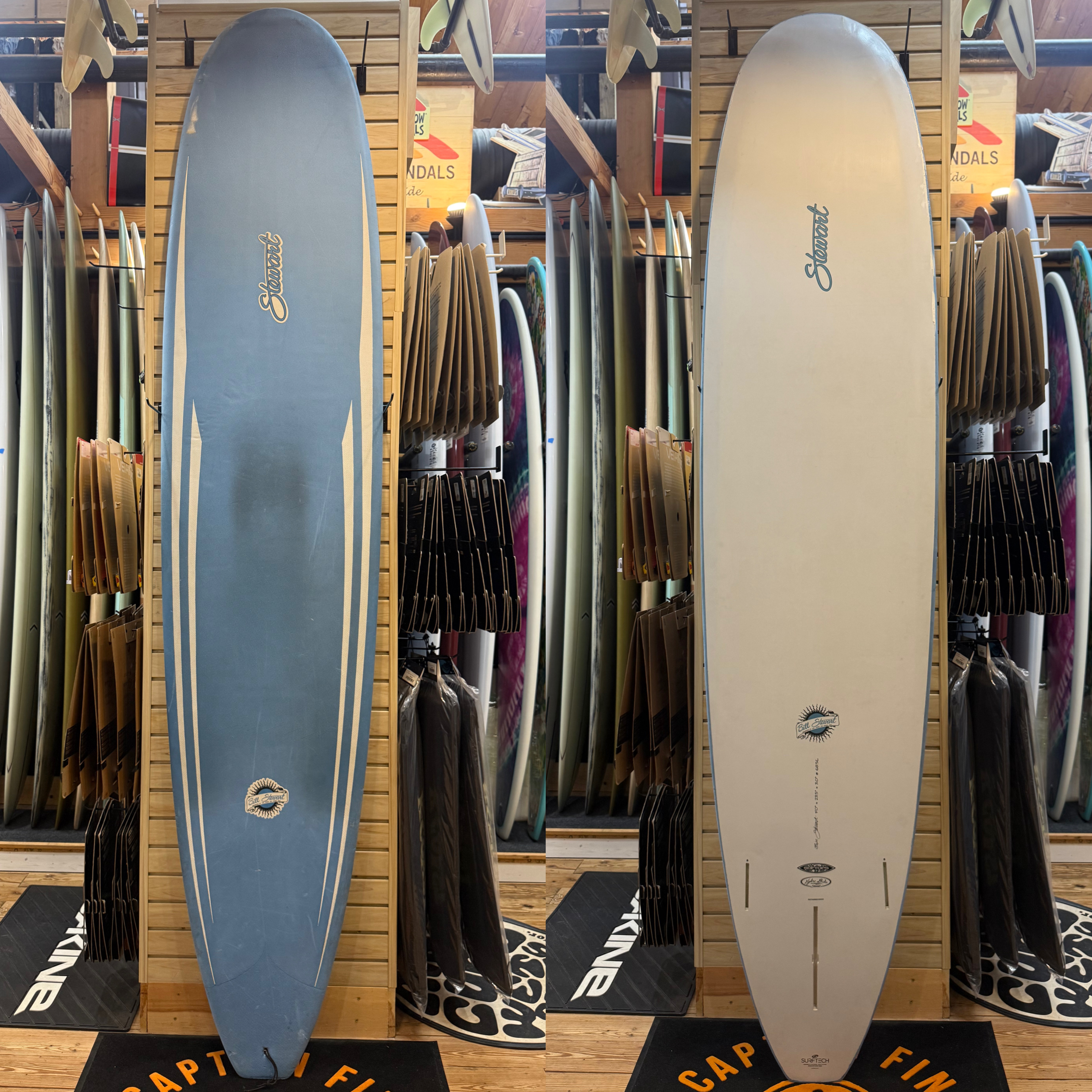 9'0 Stewart  surfboard top photo