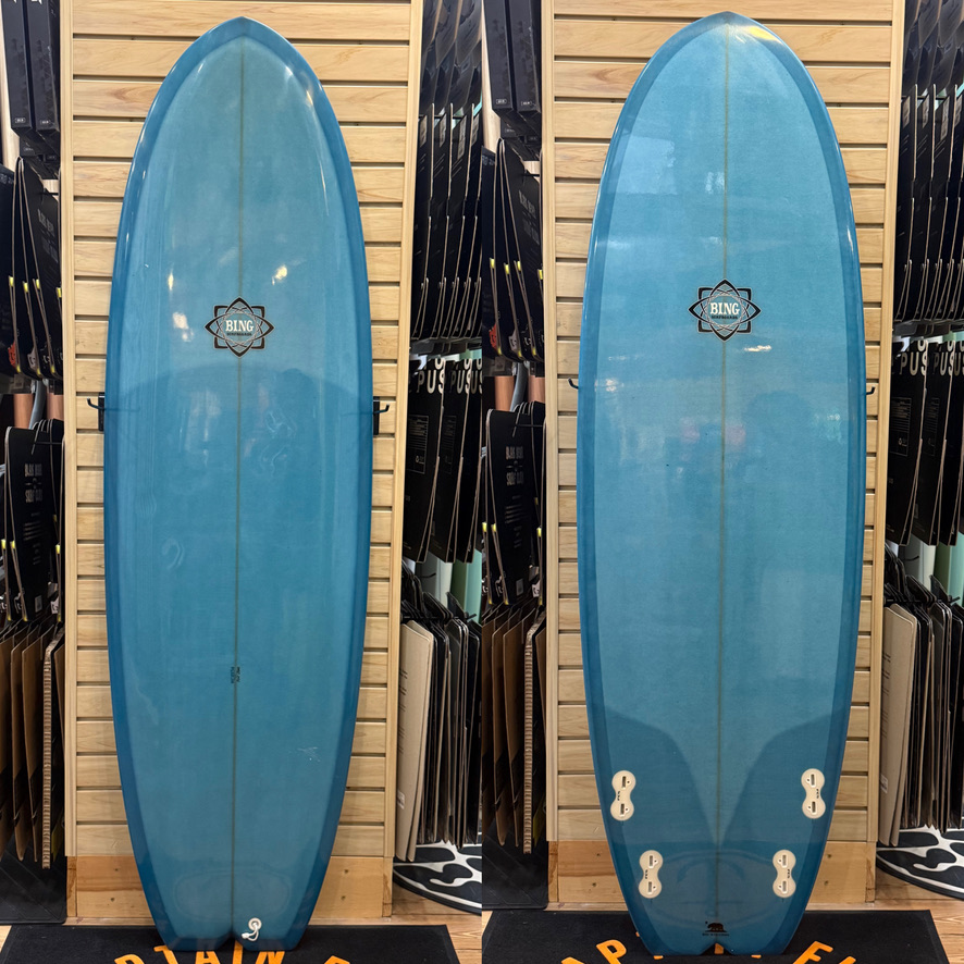 6'0 Bing  surfboard top photo