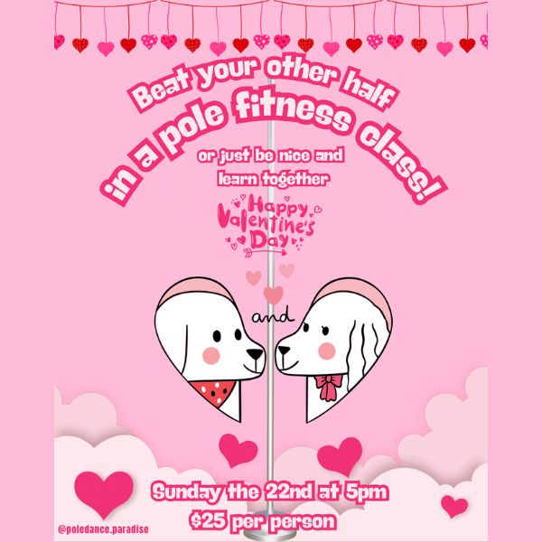 Beat your other half in a pole fitness class image