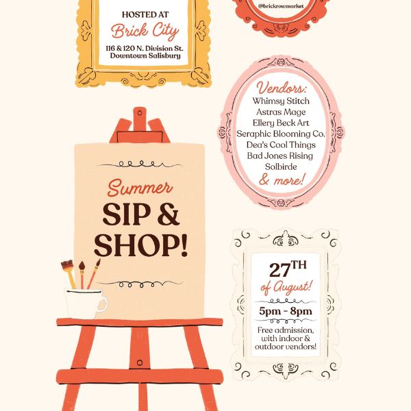 Brick City Summer Sip & Shop image