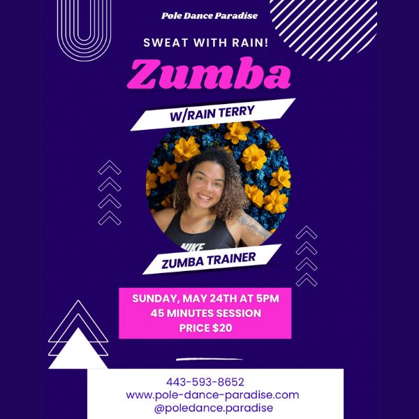 Sweat with Rain! Zumba class image
