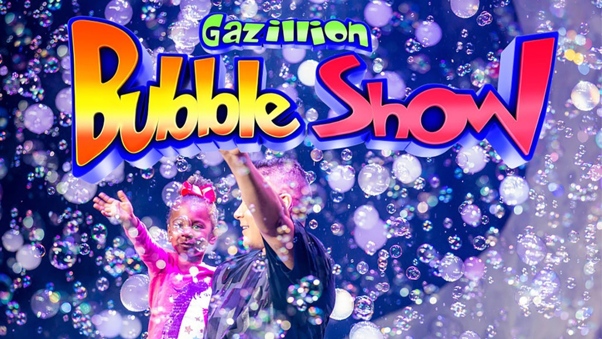 Gazillion Bubble Show promo artwork